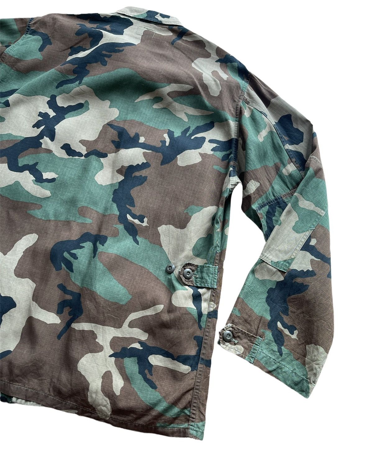 Vintage Vintage Military Camouflage Combat Jacket Size US XL / EU 56 / 4 - 11 Thumbnail