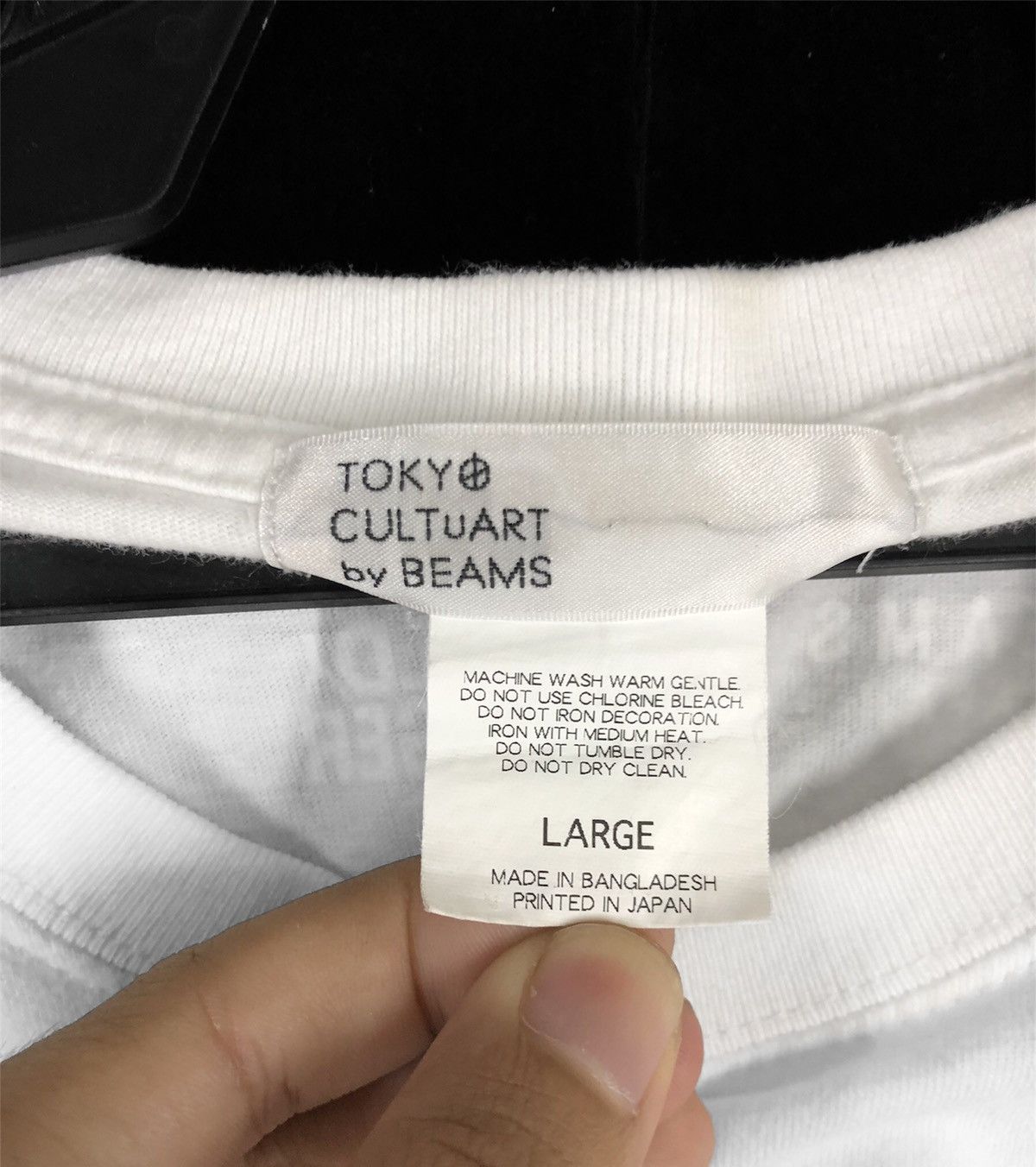 Beams Plus × Japanese Brand Tokyo Cultuart by BEAMS Be My Girlfriend I Have Goldfinger Size US L / EU 52-54 / 3 - 6 Thumbnail