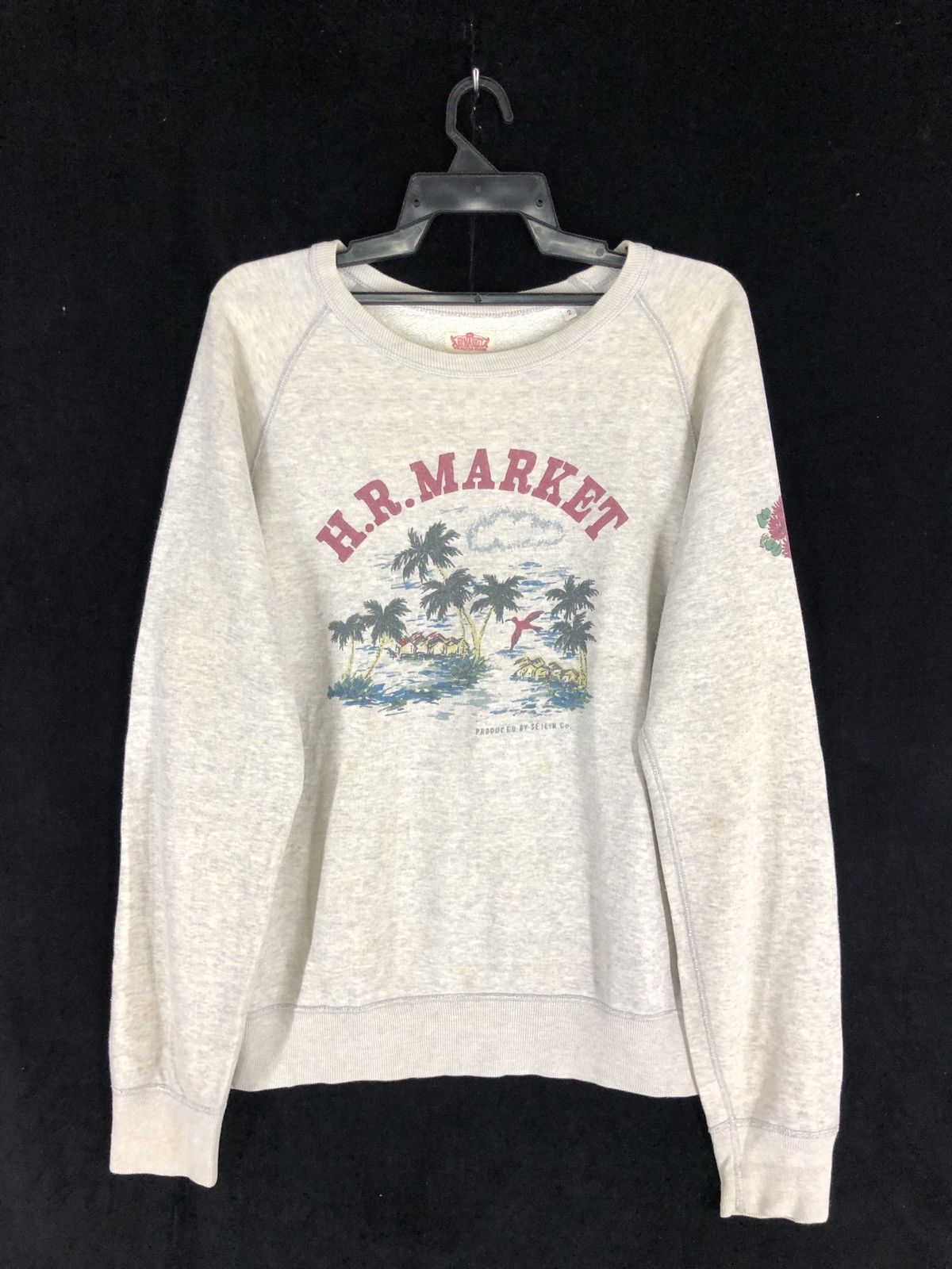 image of Blue Blue Japan x Hollywood Ranch&market H.r.market Hollywood Ranch Market By Seilin Co in White (S