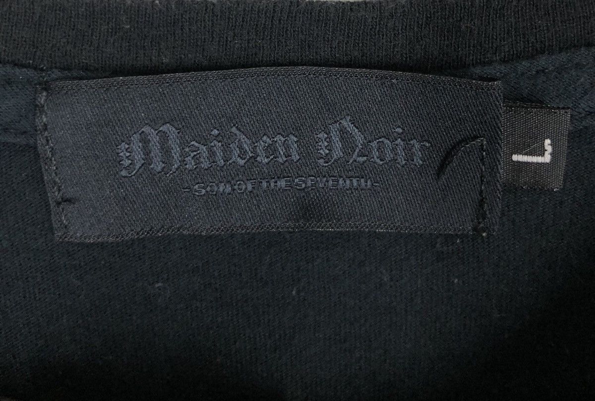 Maiden Noir MAIDEN NOIR NO 7 BRAND COTTON T-SHIRT SON OF THE SEVENTH Size US L / EU 52-54 / 3 - 7 Thumbnail