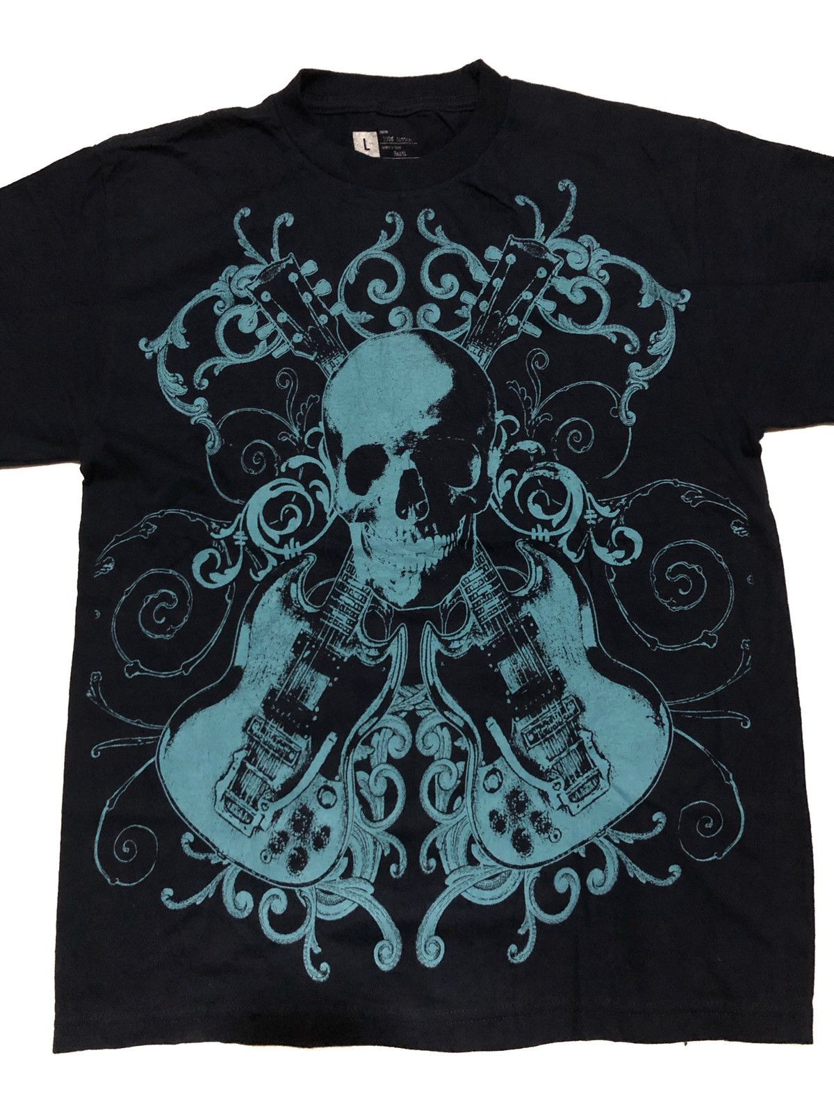 Other SKULL WITH GUITARS T-SHIRT Size US L / EU 52-54 / 3 - 2 Thumbnail