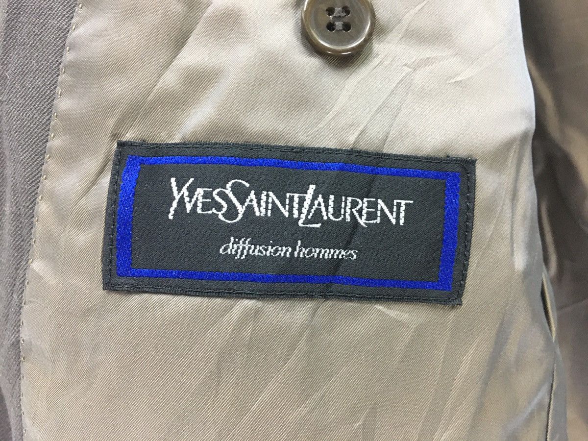 Vintage × Yves Saint Laurent Vintage Yves Saint Laurent Blazer Coat Jacket Size US M / EU 48-50 / 2 - 7 Thumbnail