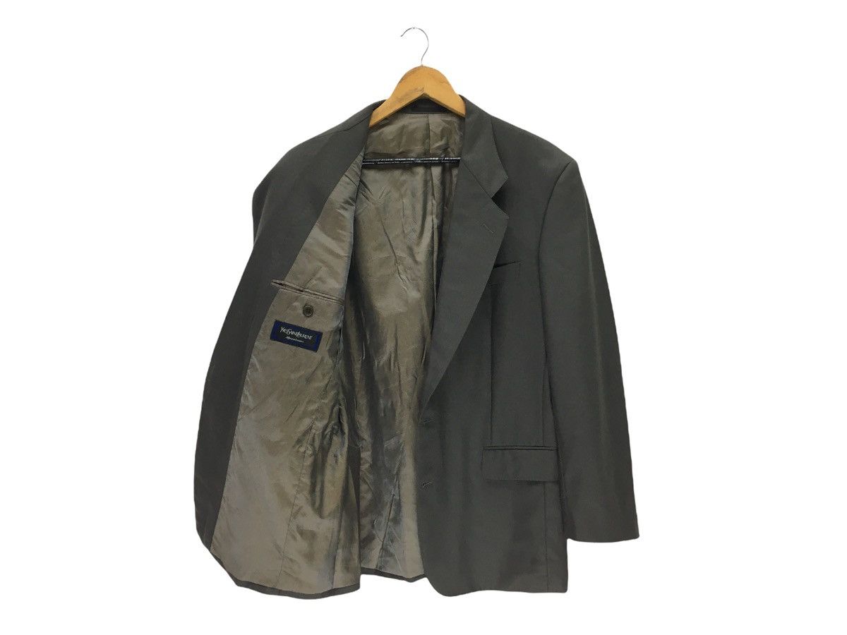 Vintage × Yves Saint Laurent Vintage Yves Saint Laurent Blazer Coat Jacket Size US M / EU 48-50 / 2 - 2 Thumbnail
