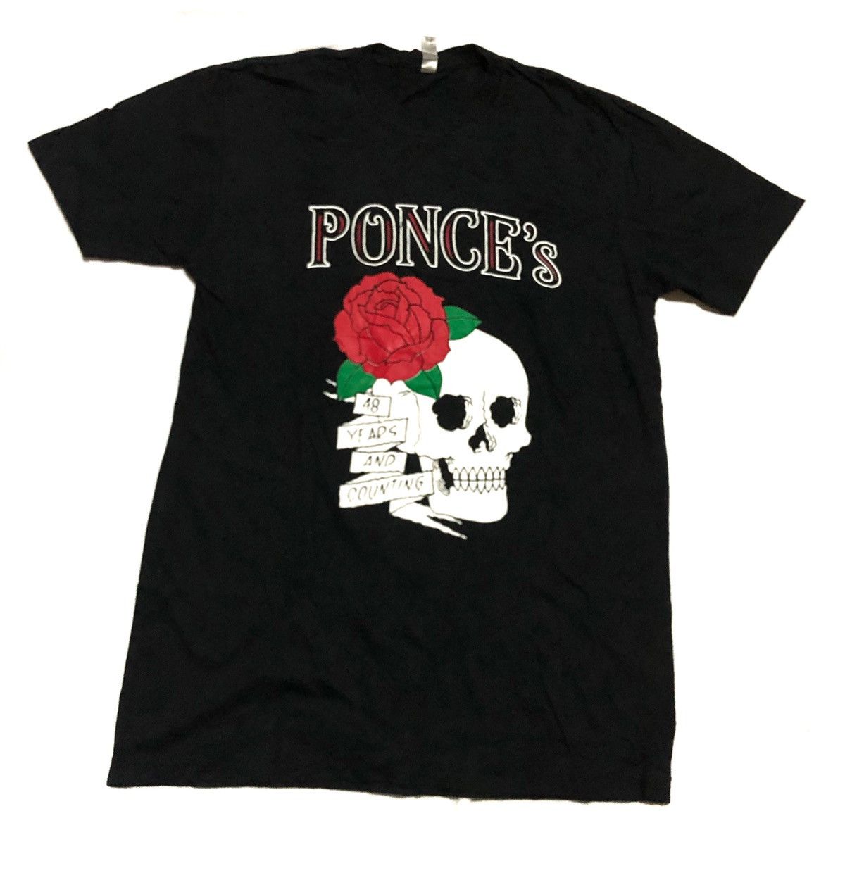 Next Level Skull Ponce's celebrate 48 years t shirt Size US S / EU 44-46 / 1 - 1 Thumbnail