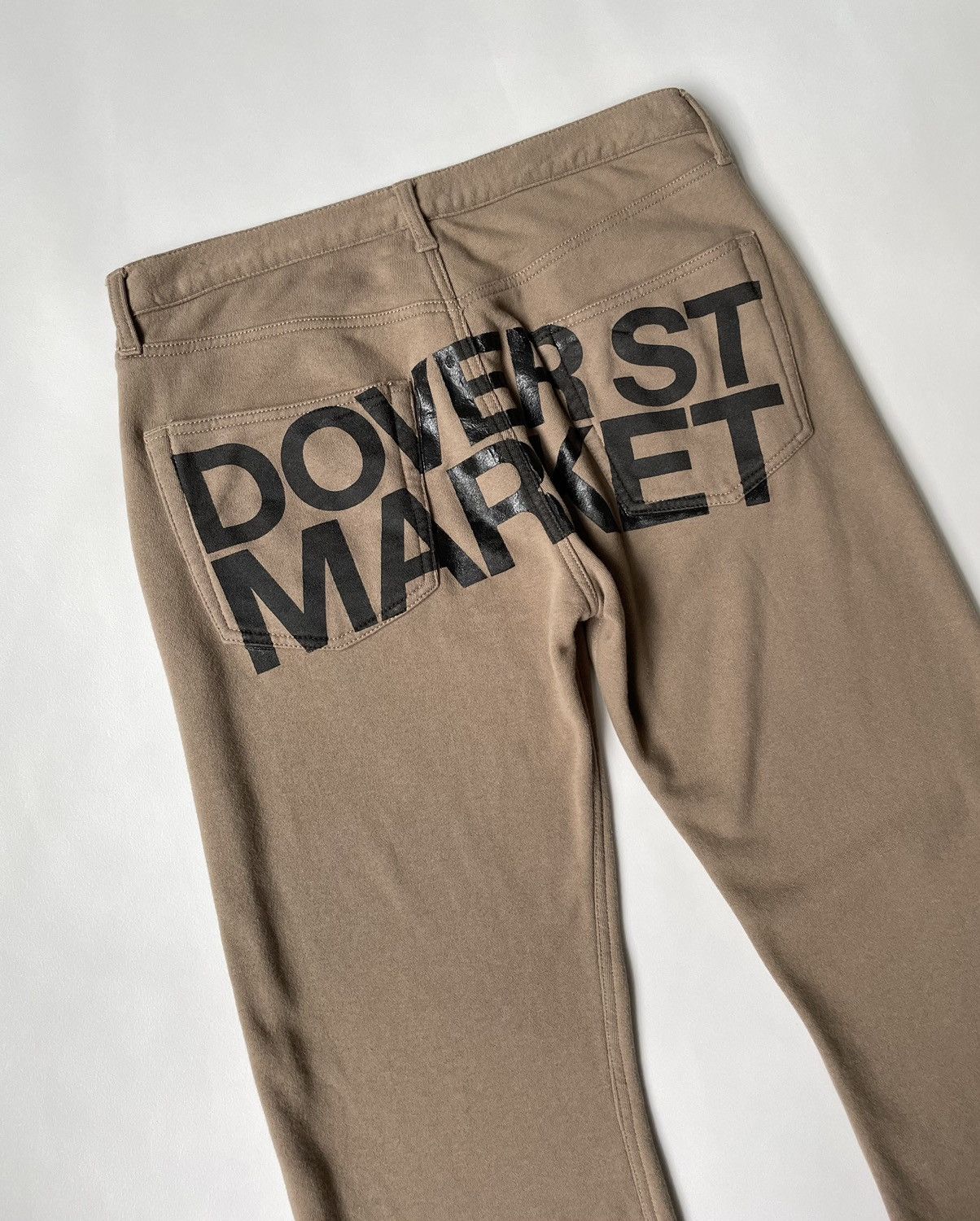 Comme des Garcons × Dover Street Market ‘Back Logo’ Flared Leg Sweatpants Size US 34 / EU 50 - 14 Thumbnail
