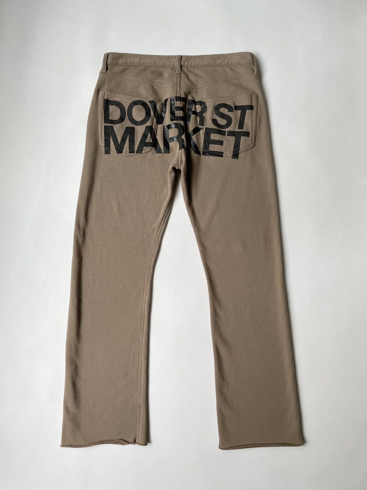 Comme des Garcons × Dover Street Market ‘Back Logo’ Flared Leg Sweatpants Size US 34 / EU 50 - 10 Thumbnail