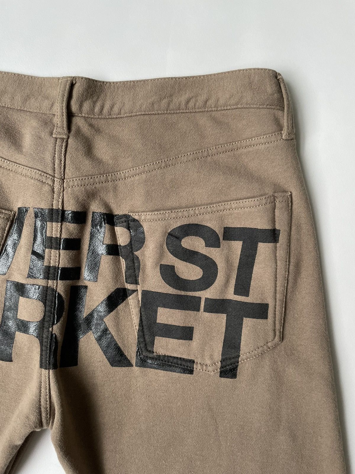 Comme des Garcons × Dover Street Market ‘Back Logo’ Flared Leg Sweatpants Size US 34 / EU 50 - 13 Thumbnail