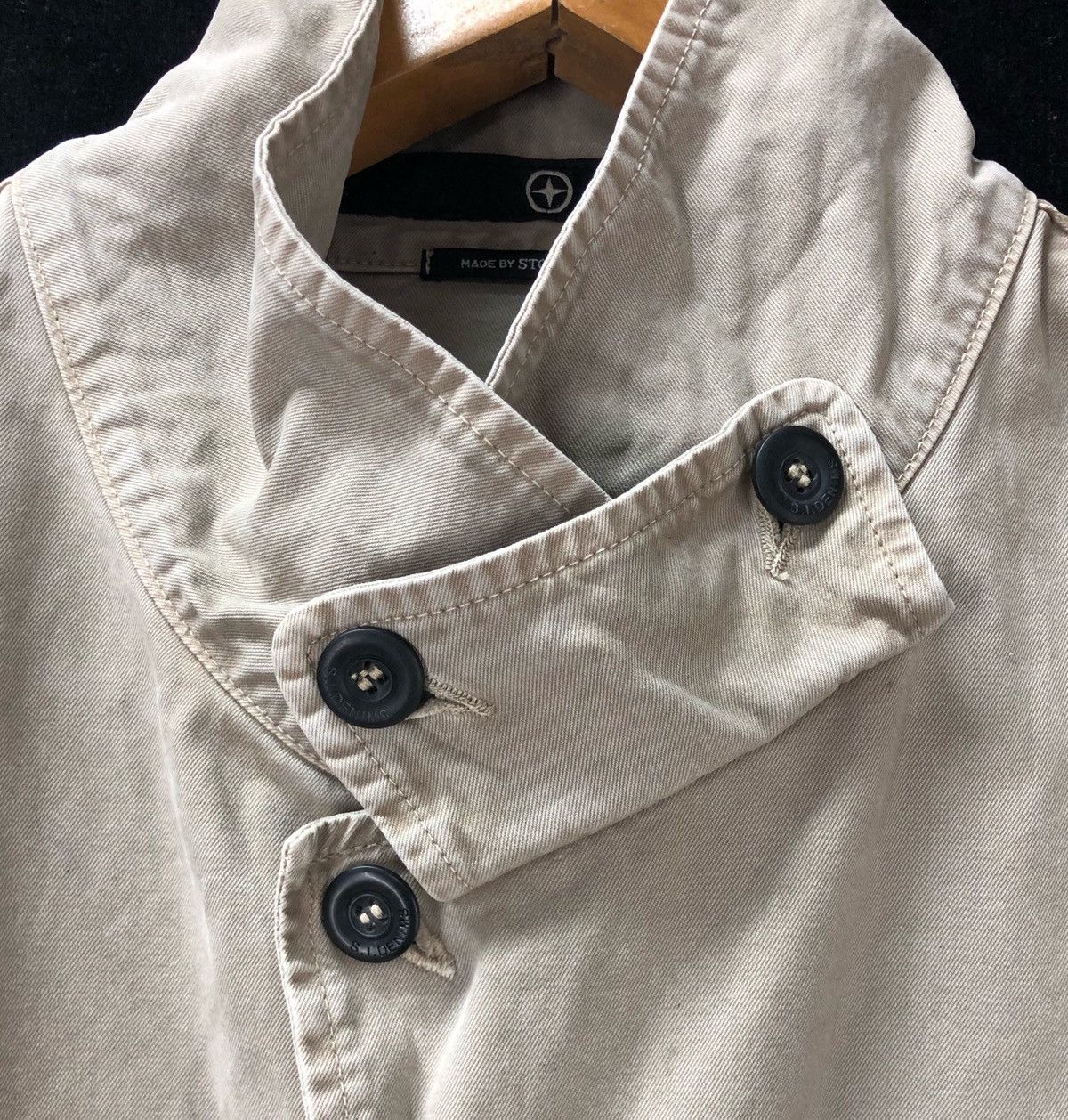 Stone Island Rare Vintage Stone Island Denim Jacket Size US XL / EU 56 / 4 - 7 Thumbnail