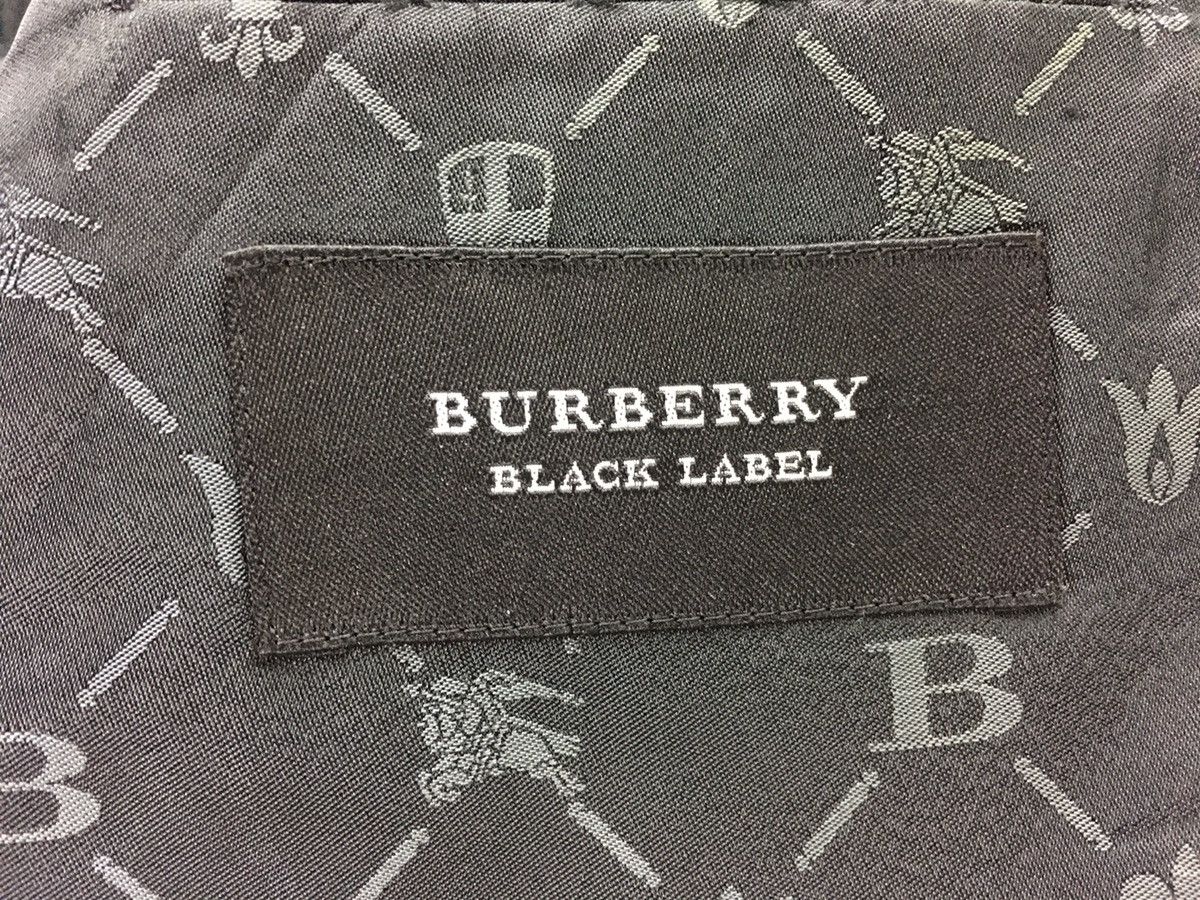 Burberry × Designer Burberry Black Label Striped Blazer Coat Jacket Size US M / EU 48-50 / 2 - 9 Thumbnail