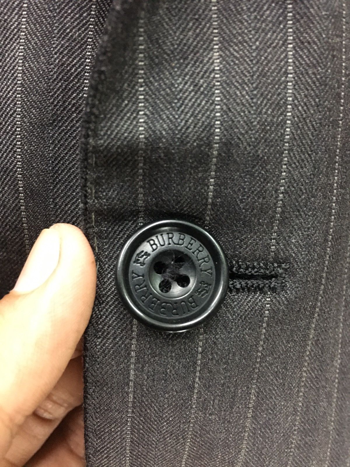 Burberry × Designer Burberry Black Label Striped Blazer Coat Jacket Size US M / EU 48-50 / 2 - 8 Thumbnail