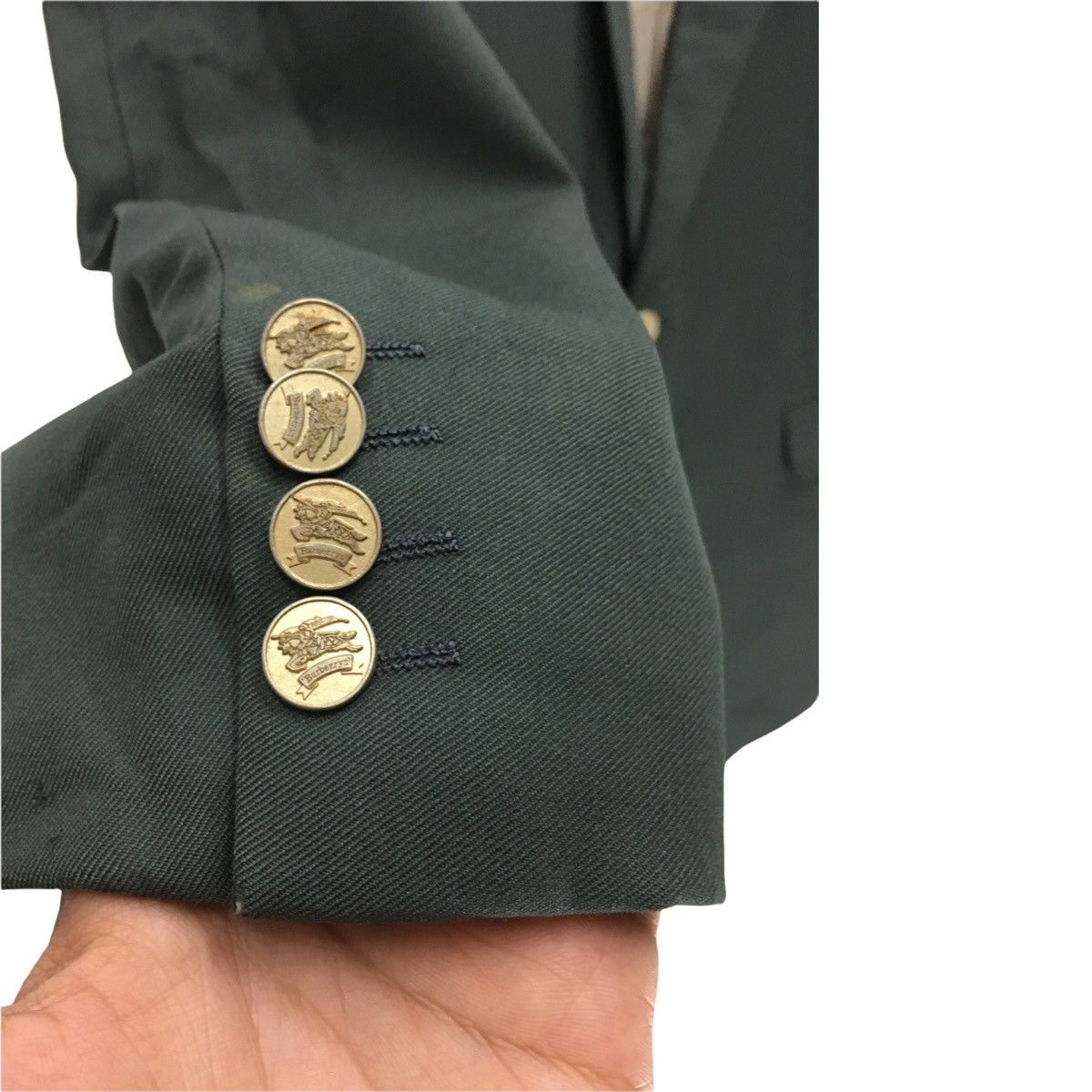 Burberry × Designer Vintage Burberry’s Blazer Coat Jacket Size US M / EU 48-50 / 2 - 6 Thumbnail