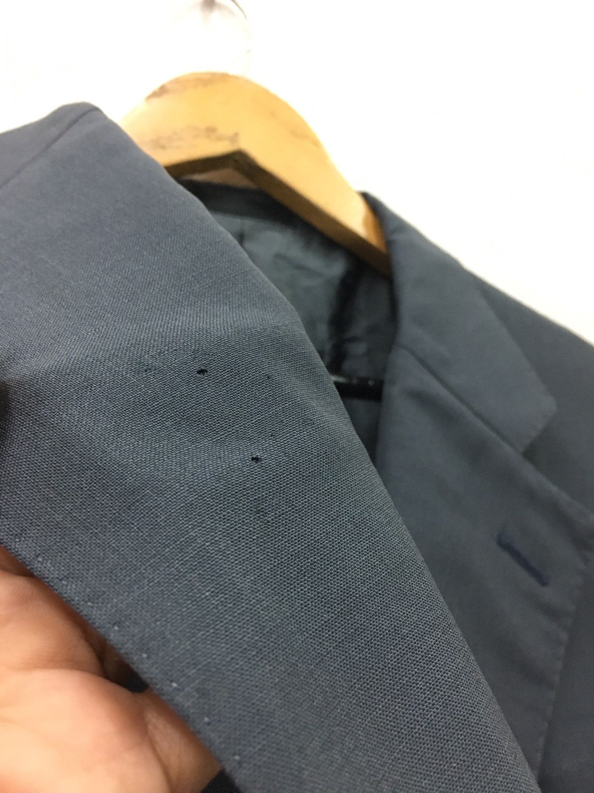 Burberry × Designer Vintage Burberry’s Blazer Coat Jacket Gray Colour Size US M / EU 48-50 / 2 - 7 Thumbnail