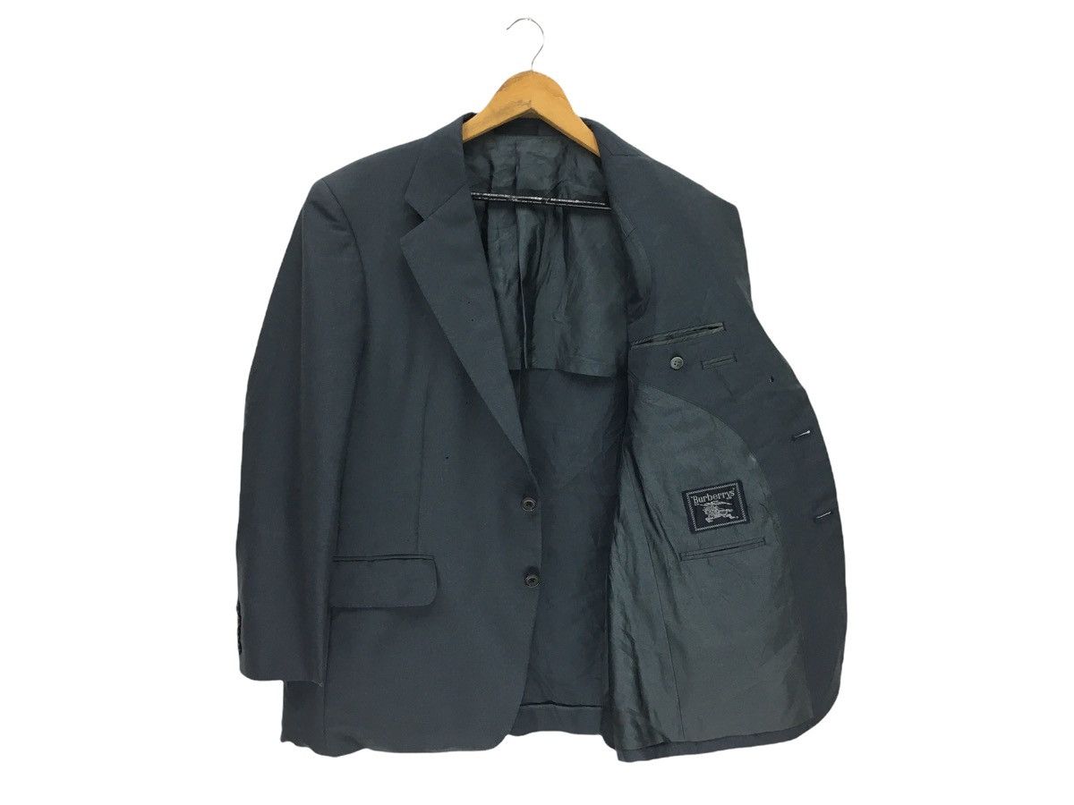 Burberry × Designer Vintage Burberry’s Blazer Coat Jacket Gray Colour Size US M / EU 48-50 / 2 - 2 Thumbnail