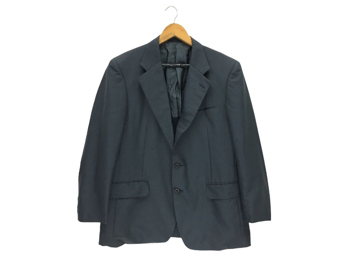 Burberry × Designer Vintage Burberry’s Blazer Coat Jacket Gray Colour Size US M / EU 48-50 / 2 - 1 Thumbnail