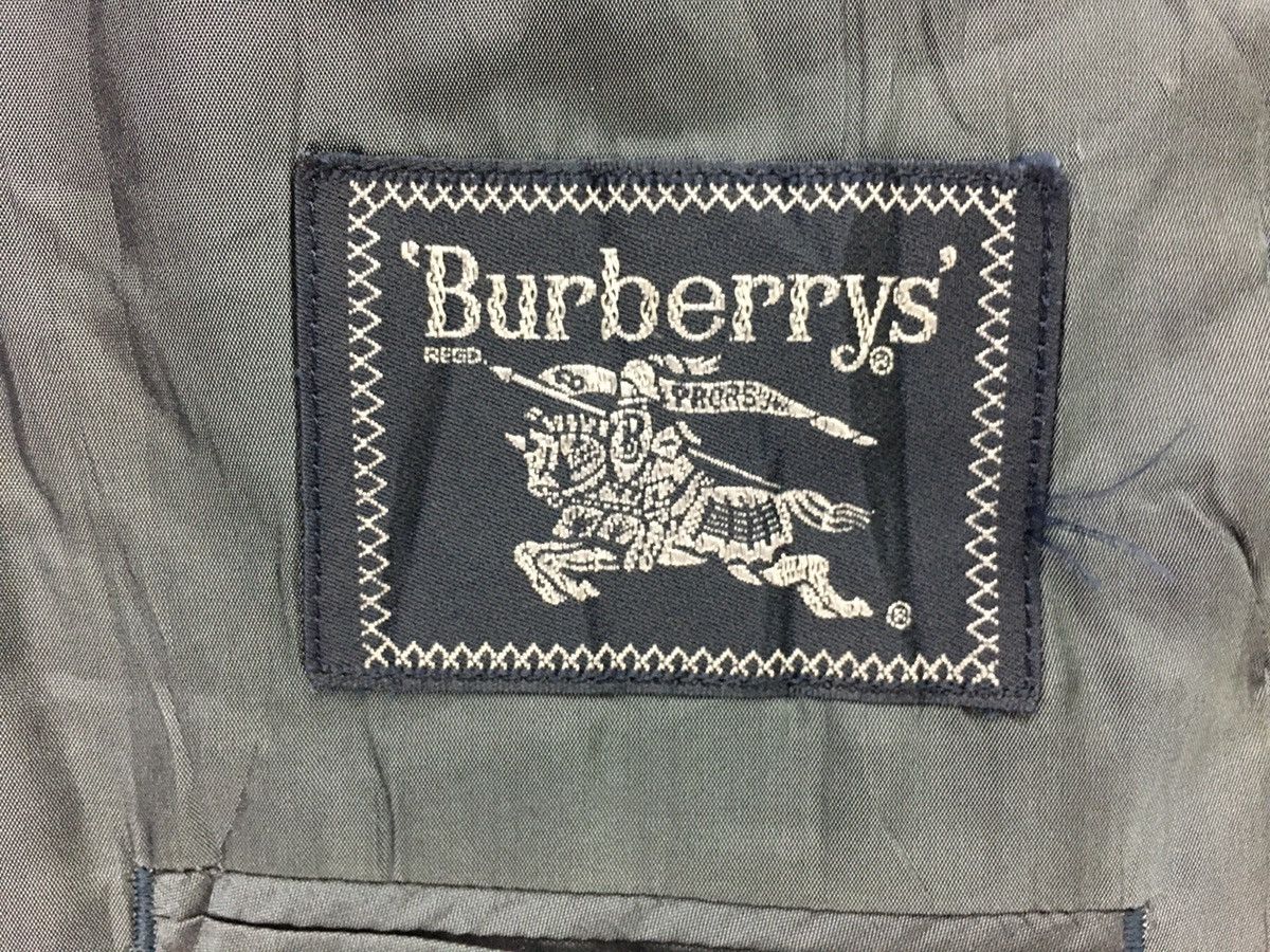 Burberry × Designer Vintage Burberry’s Blazer Coat Jacket Gray Colour Size US M / EU 48-50 / 2 - 9 Thumbnail