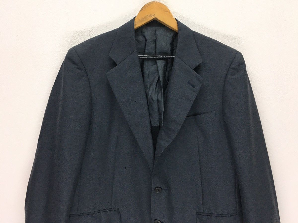 Burberry × Designer Vintage Burberry’s Blazer Coat Jacket Gray Colour Size US M / EU 48-50 / 2 - 3 Thumbnail