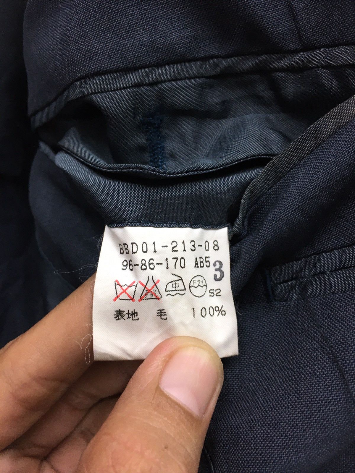 Burberry × Designer Vintage Burberry’s Blazer Coat Jacket Gray Colour Size US M / EU 48-50 / 2 - 10 Thumbnail