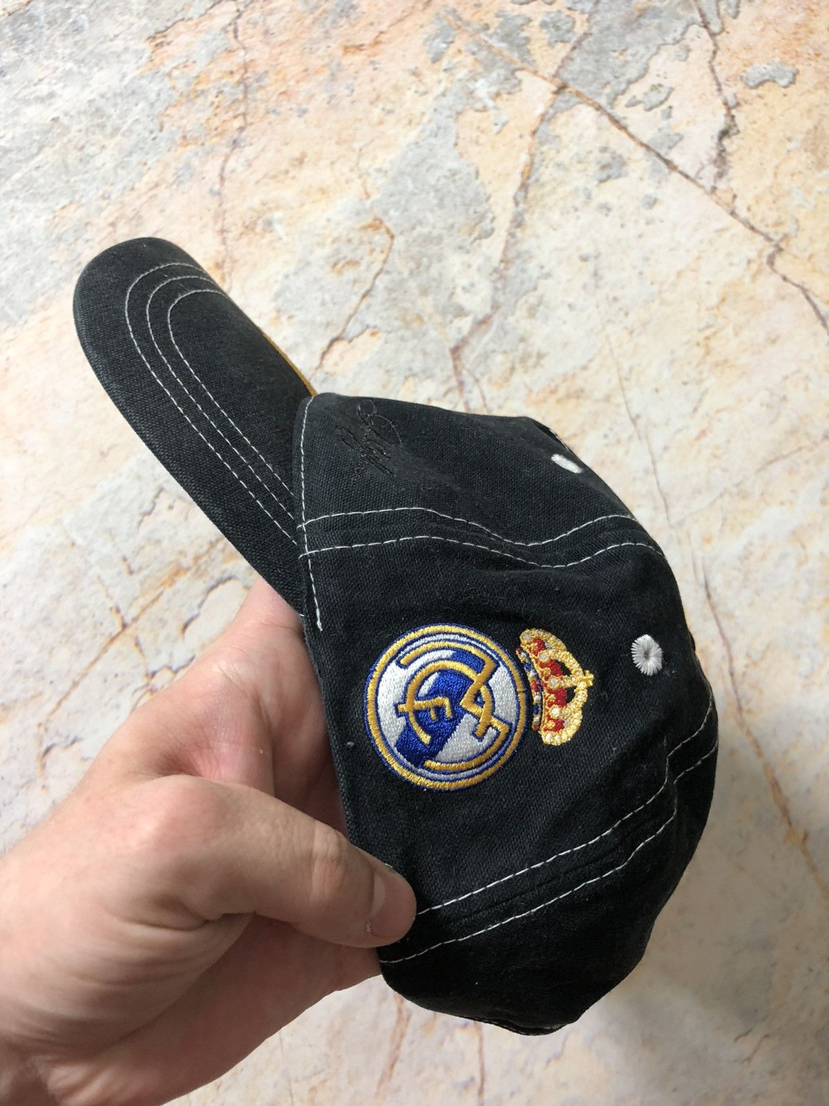Adidas × Vintage Real Madrid adidas vintage football 23 cap Size ONE SIZE - 1 Thumbnail