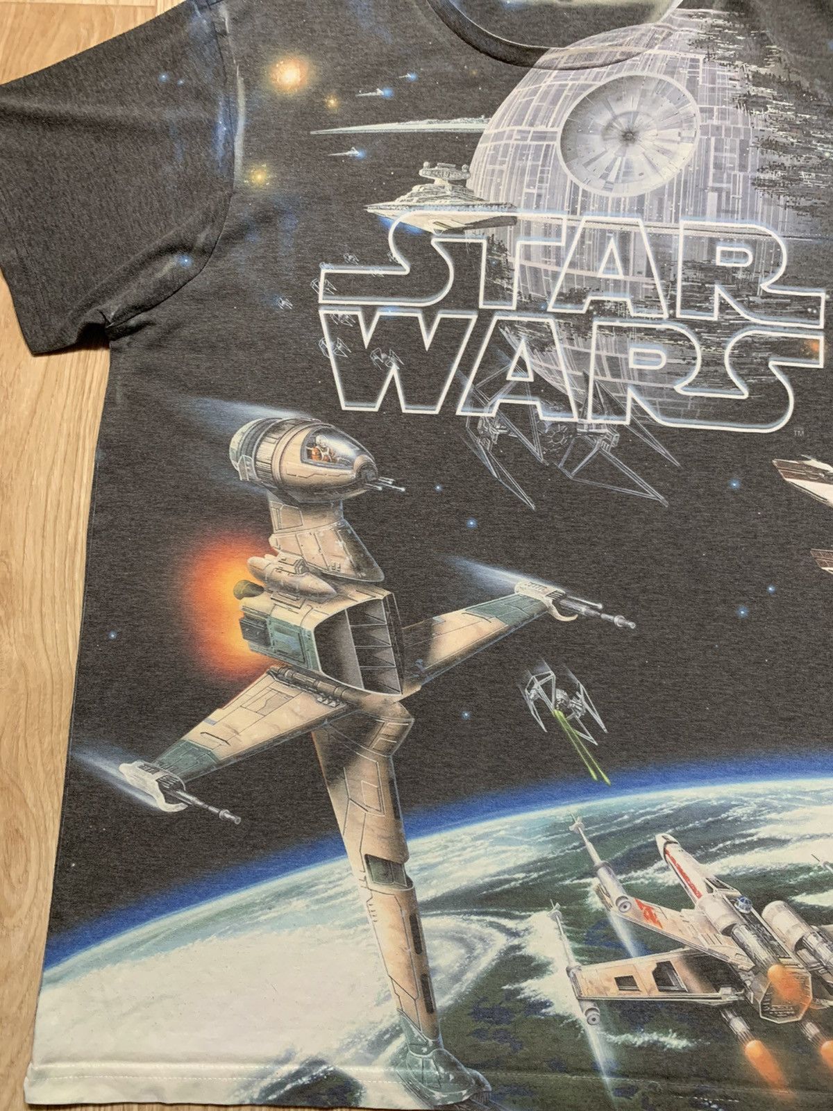 Star Wars AOP Star Wars All Over Printed T-Shirt Death Star Size US L / EU 52-54 / 3 - 3 Thumbnail