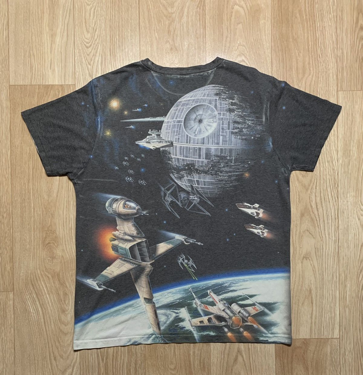 Star Wars AOP Star Wars All Over Printed T-Shirt Death Star Size US L / EU 52-54 / 3 - 7 Thumbnail