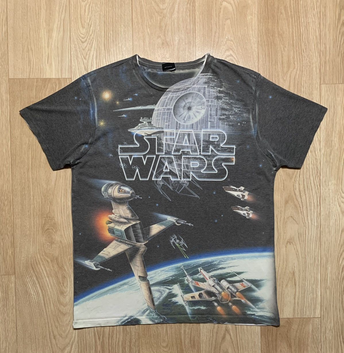 Star Wars AOP Star Wars All Over Printed T-Shirt Death Star Size US L / EU 52-54 / 3 - 1 Thumbnail