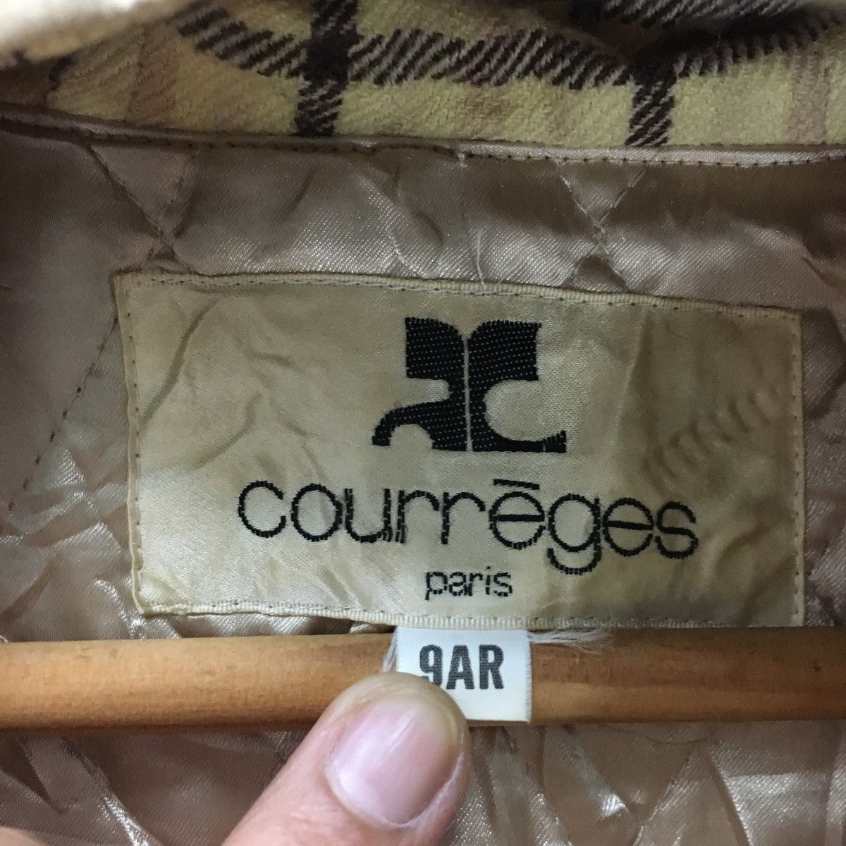 Andre Courreges × Courreges Vintage Courreges Paris Zipper Hoodie Jacket Size US L / EU 52-54 / 3 - 9 Thumbnail