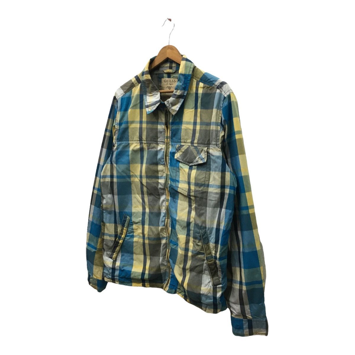 Georges Marciano × Guess × Vintage Vintage Guess Tartan Multicolour Light Jacket Size US M / EU 48-50 / 2 - 5 Thumbnail
