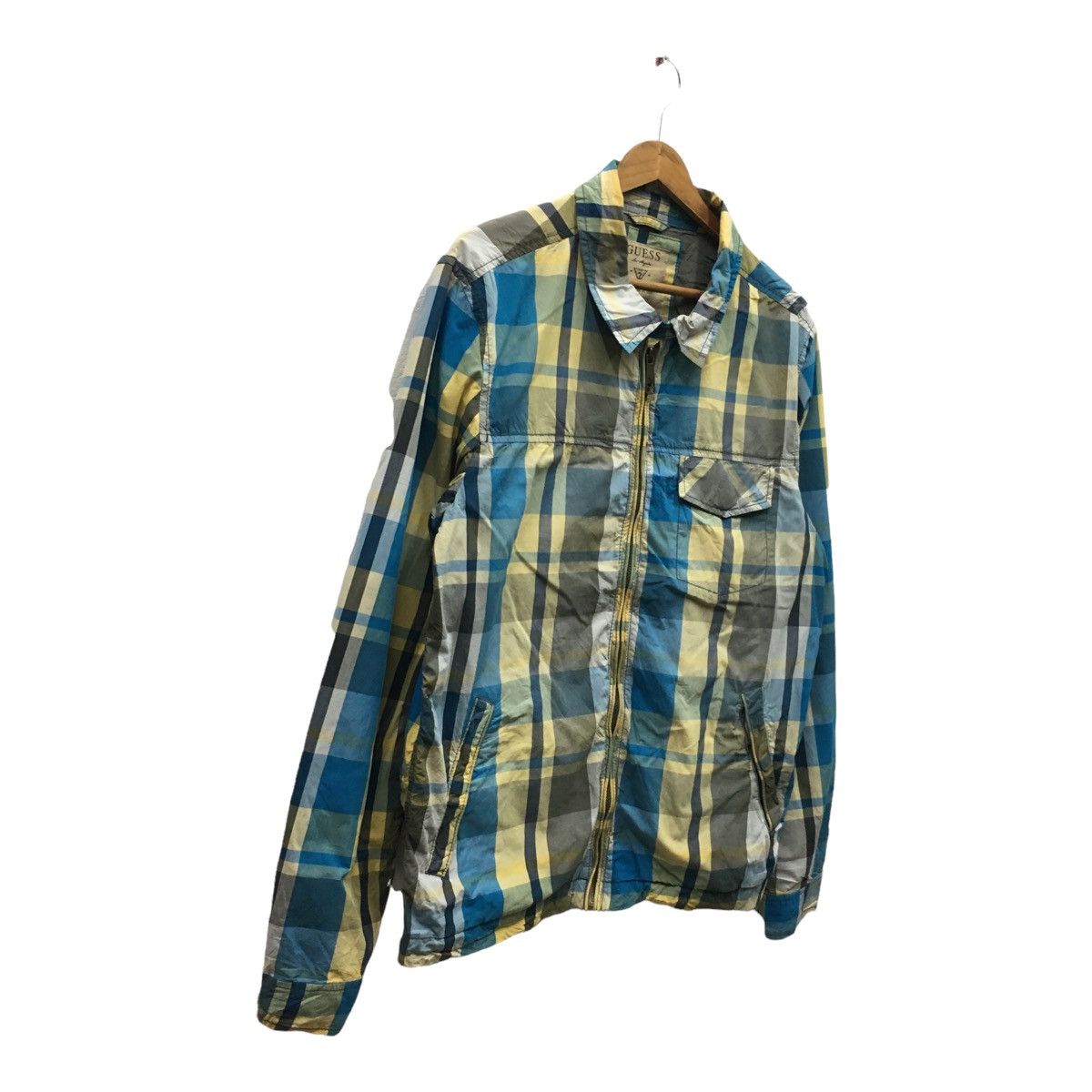 Georges Marciano × Guess × Vintage Vintage Guess Tartan Multicolour Light Jacket Size US M / EU 48-50 / 2 - 4 Thumbnail