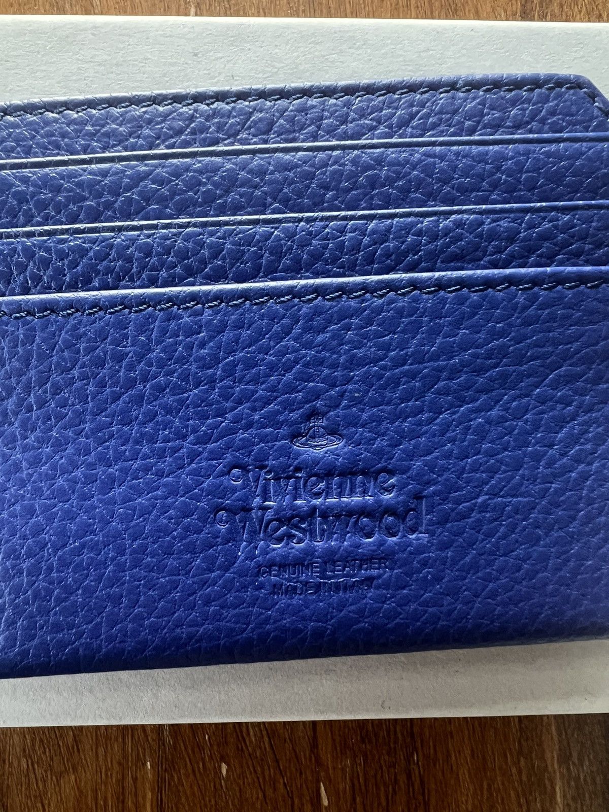 Vivienne Westwood Leather Slim Card Holder Size ONE SIZE - 5 Thumbnail