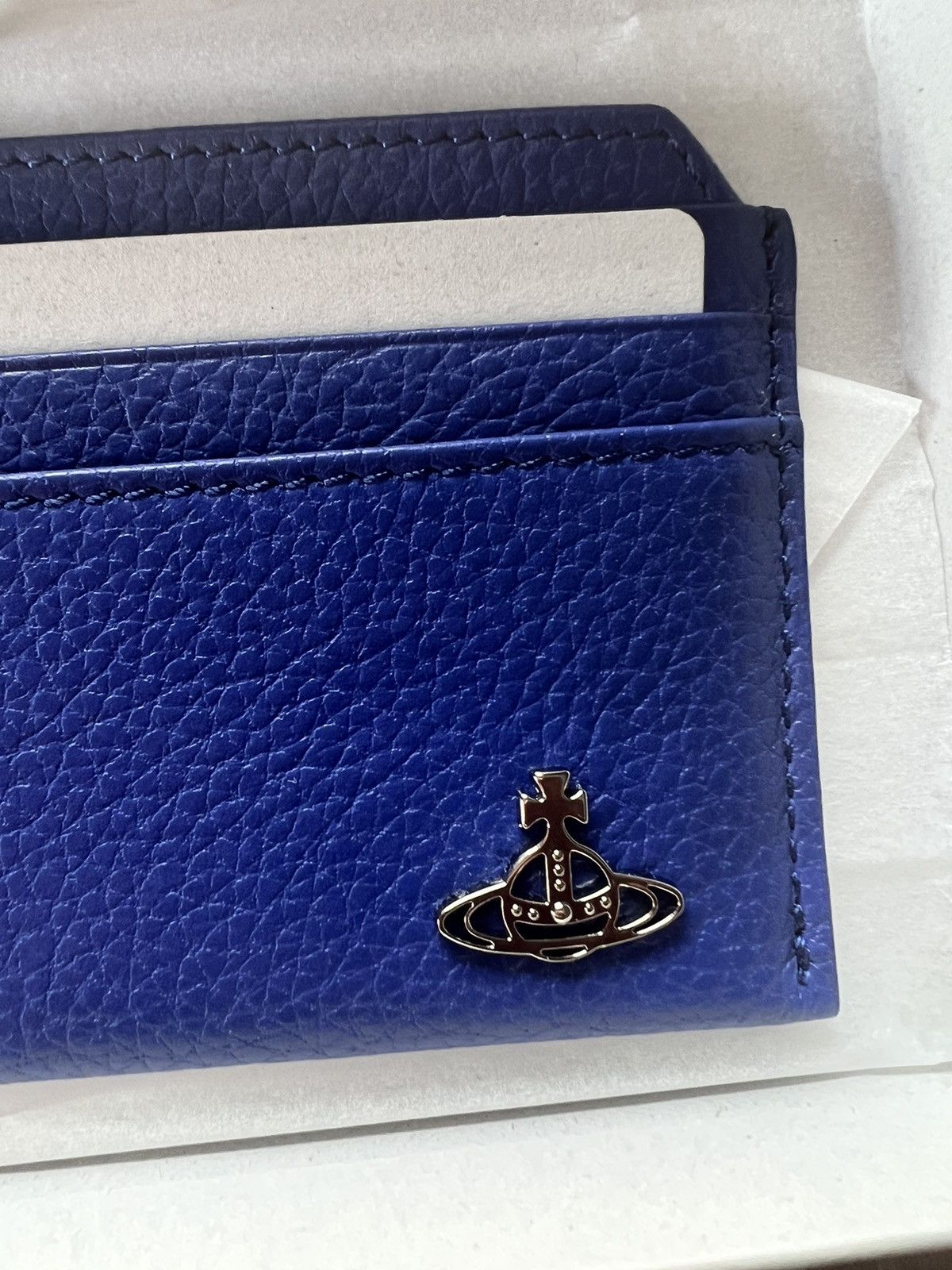 Vivienne Westwood Leather Slim Card Holder Size ONE SIZE - 3 Thumbnail