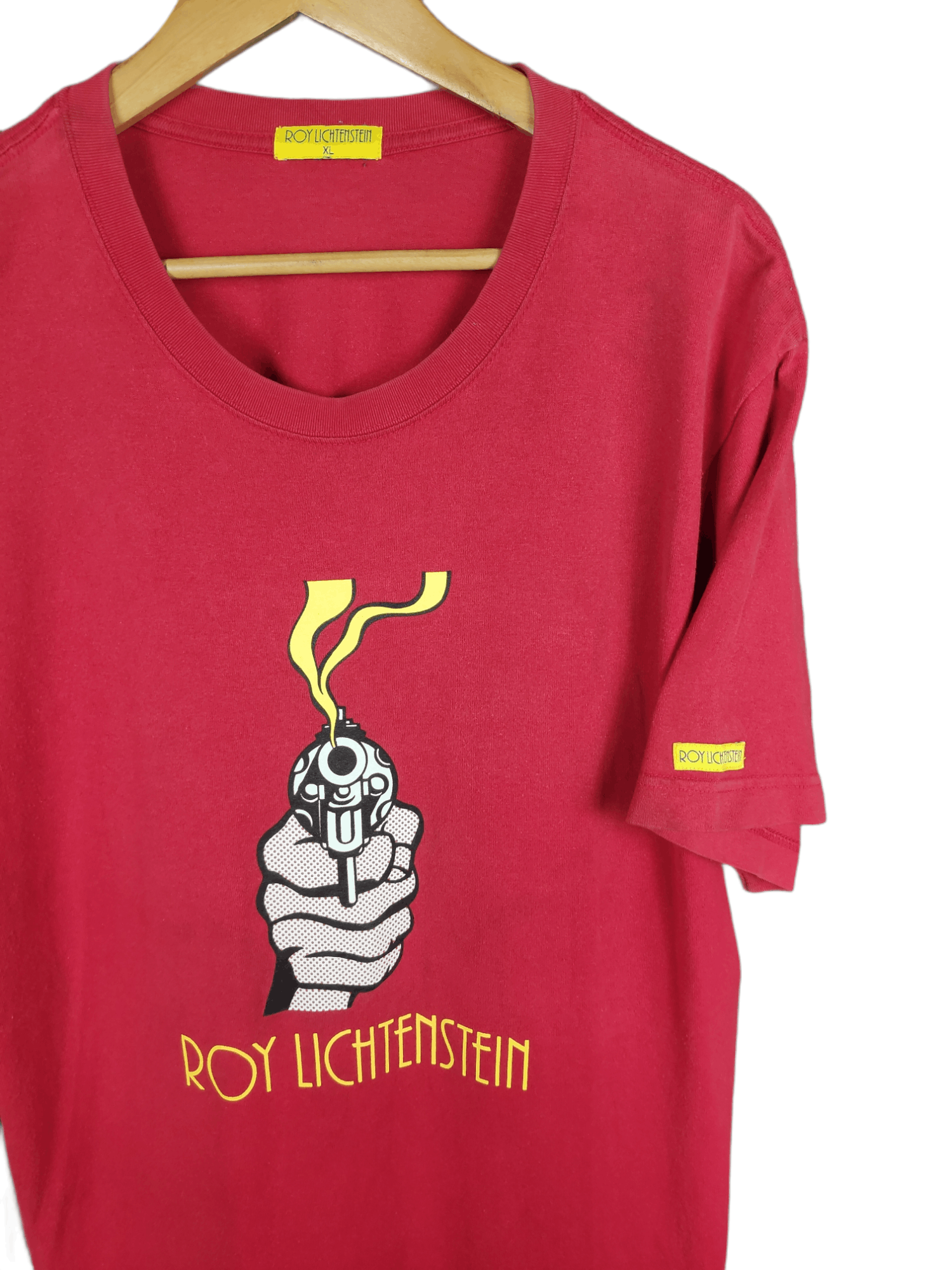 Vintage Vintage Roy Lichtenstein Pop Art Artist Warhol T-Shirt Size US L / EU 52-54 / 3 - 2 Thumbnail