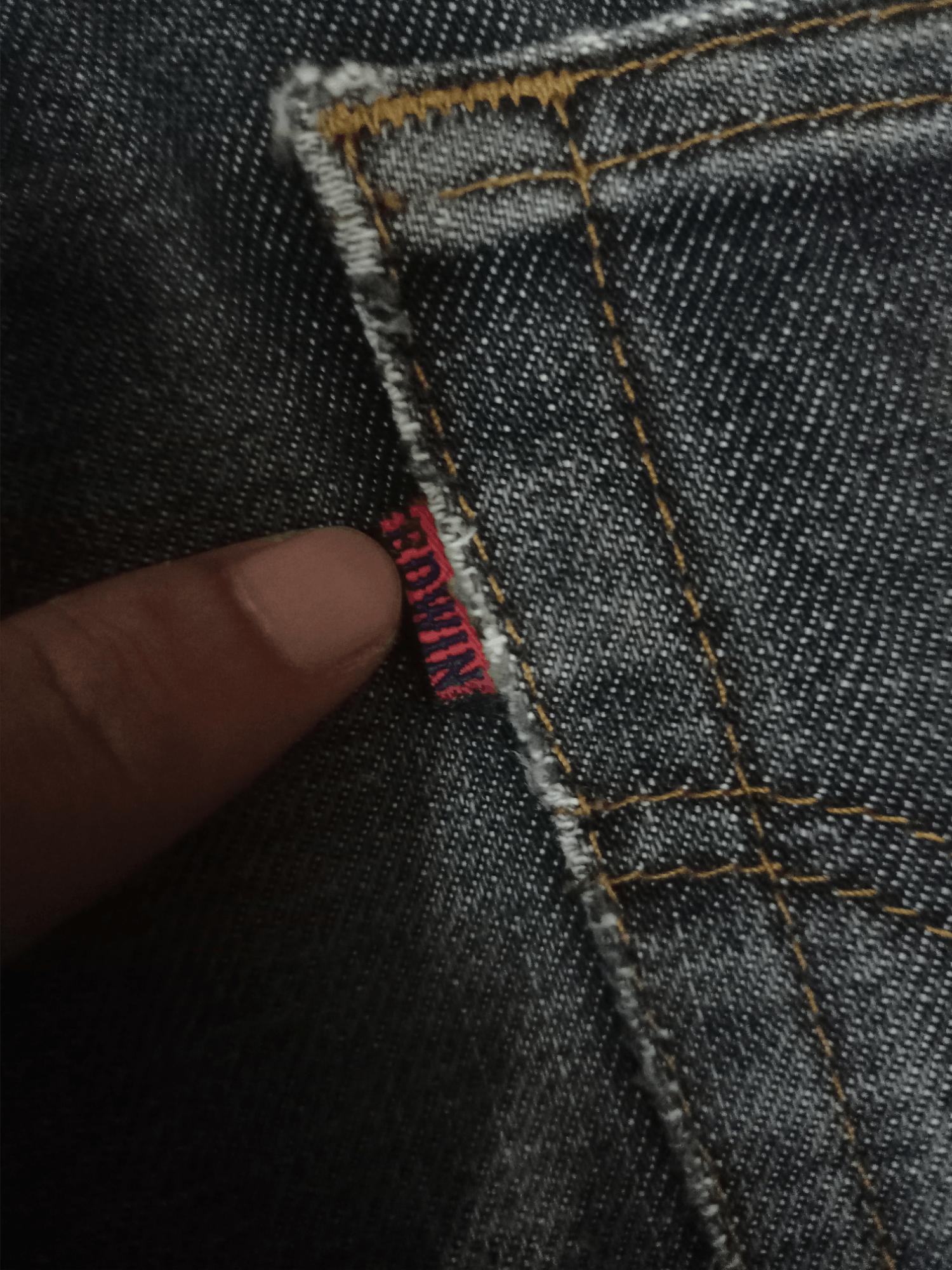Edwin Vintage Edwin 503 Black Distressed Loose Jeans 27 X 30 Size US 27 - 9 Thumbnail