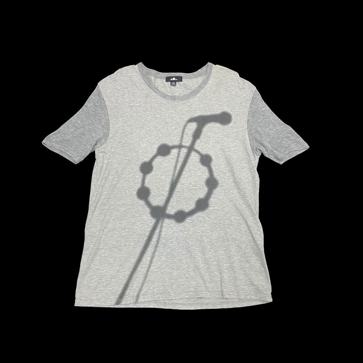 image of Band Tees x Lad Musician The Lad Musician Made In Japan Print T-Shirt in Grey, Men's (Size Small)