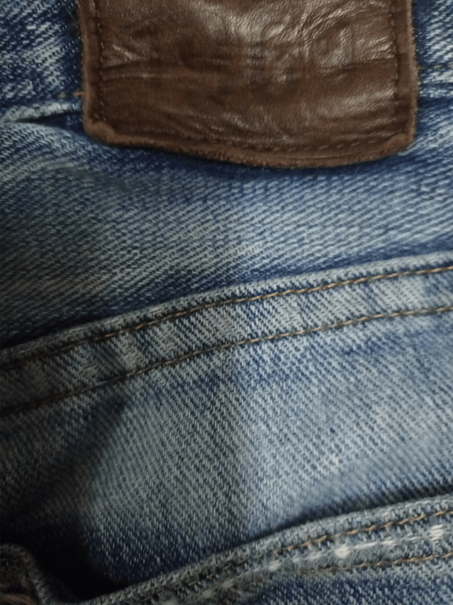 Gap × Japanese Brand Vintage Japanese Gap Blue Wash Distressed Jeans Size US 29 - 8 Thumbnail