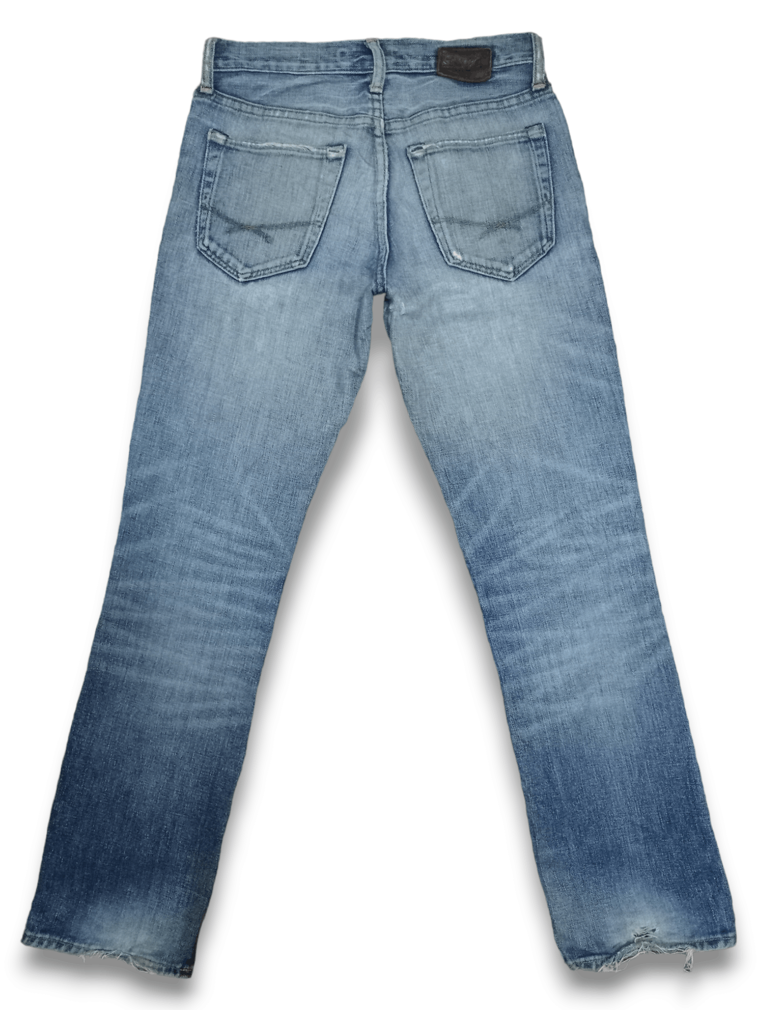 Gap × Japanese Brand Vintage Japanese Gap Blue Wash Distressed Jeans Size US 29 - 2 Thumbnail