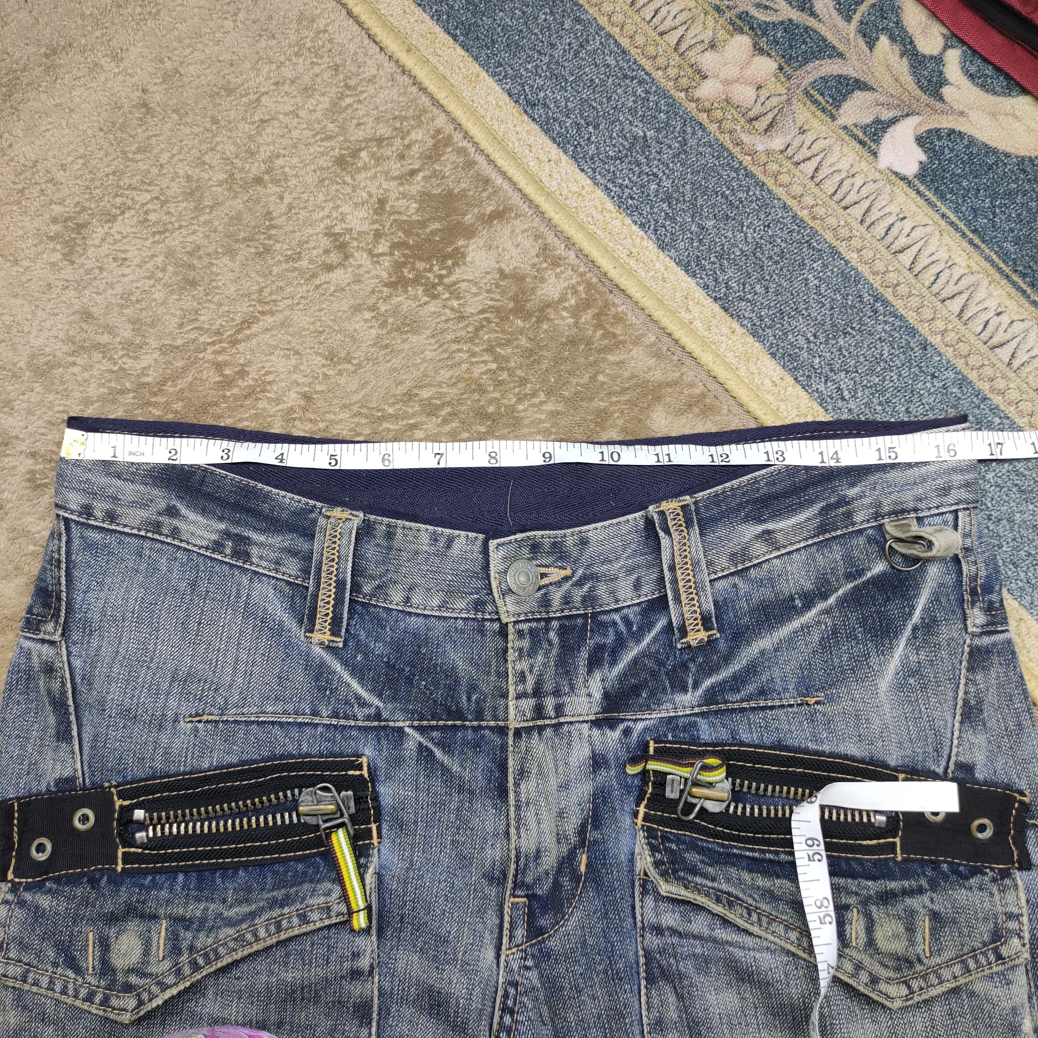 PPFM a97 PPFM distressed punk style jeans Size US 33 - 20 Thumbnail