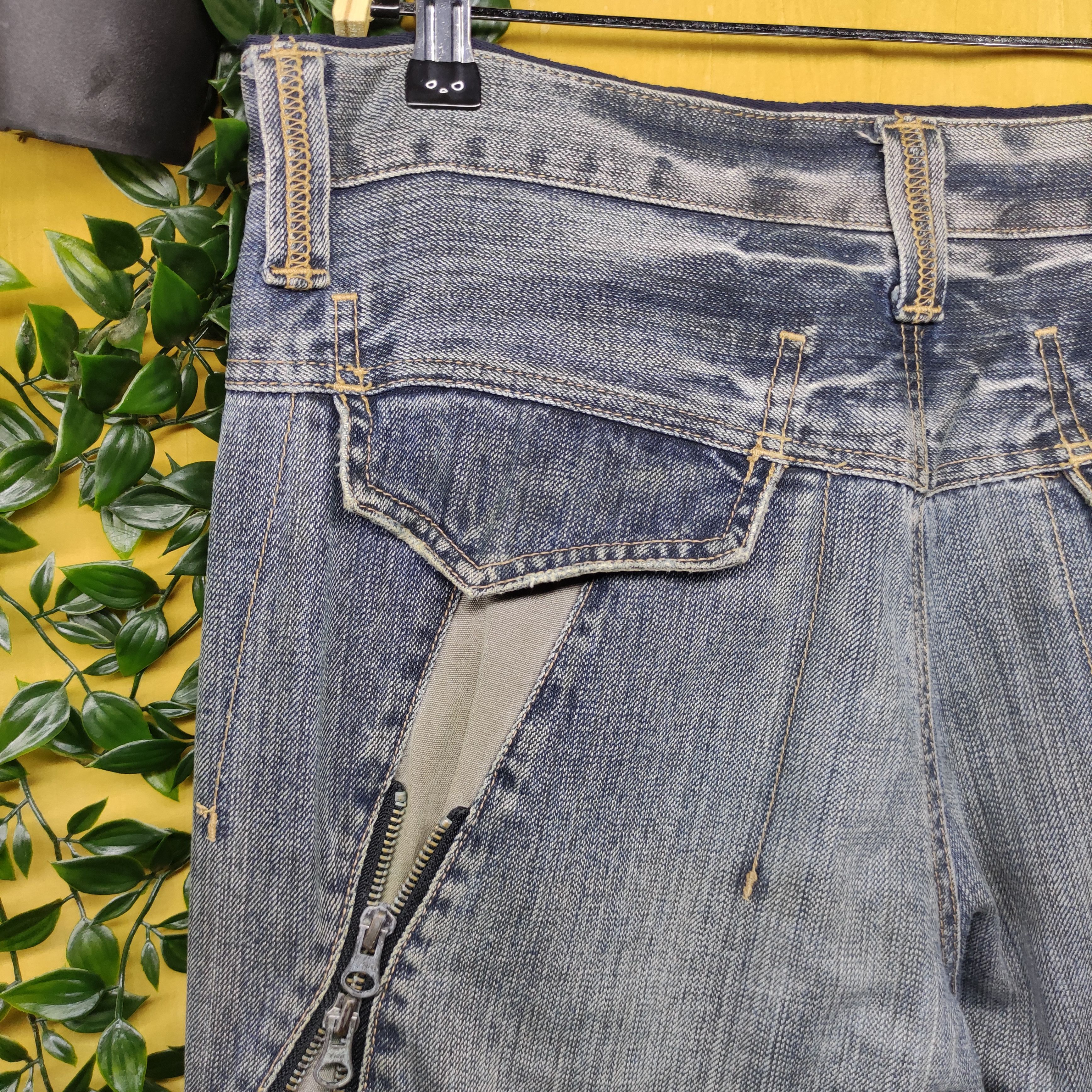 PPFM a97 PPFM distressed punk style jeans Size US 33 - 12 Thumbnail