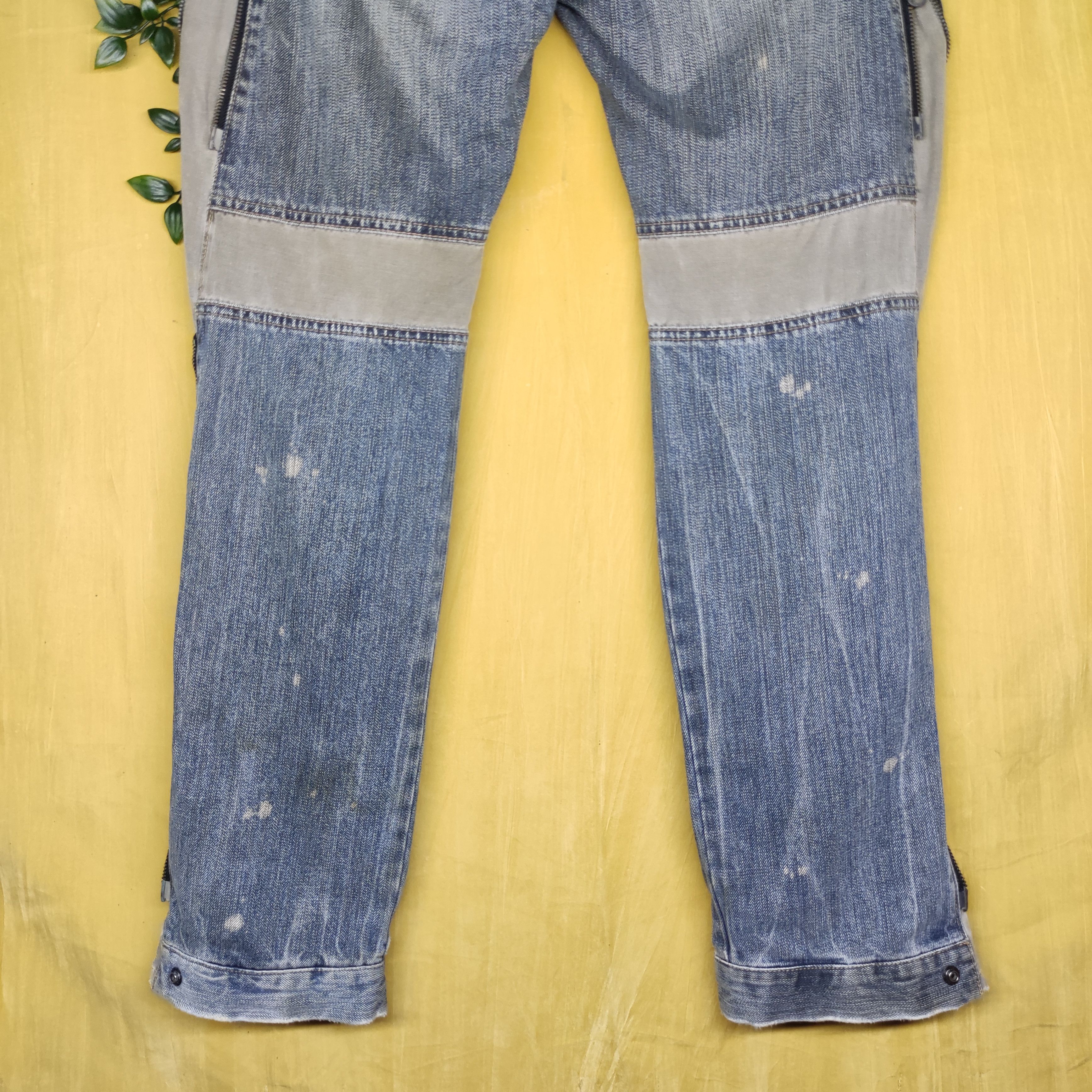PPFM a97 PPFM distressed punk style jeans Size US 33 - 4 Thumbnail