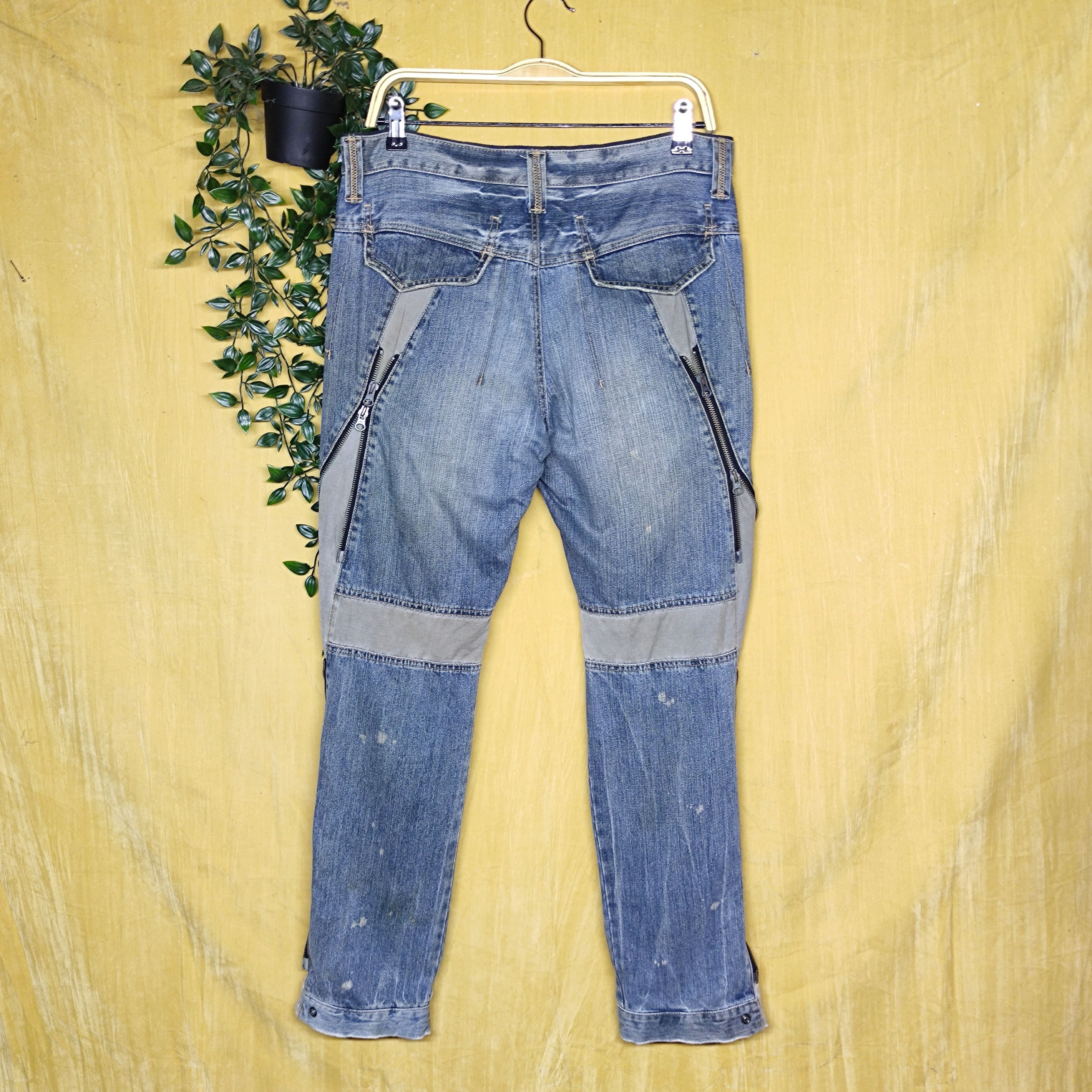 PPFM a97 PPFM distressed punk style jeans Size US 33 - 2 Thumbnail