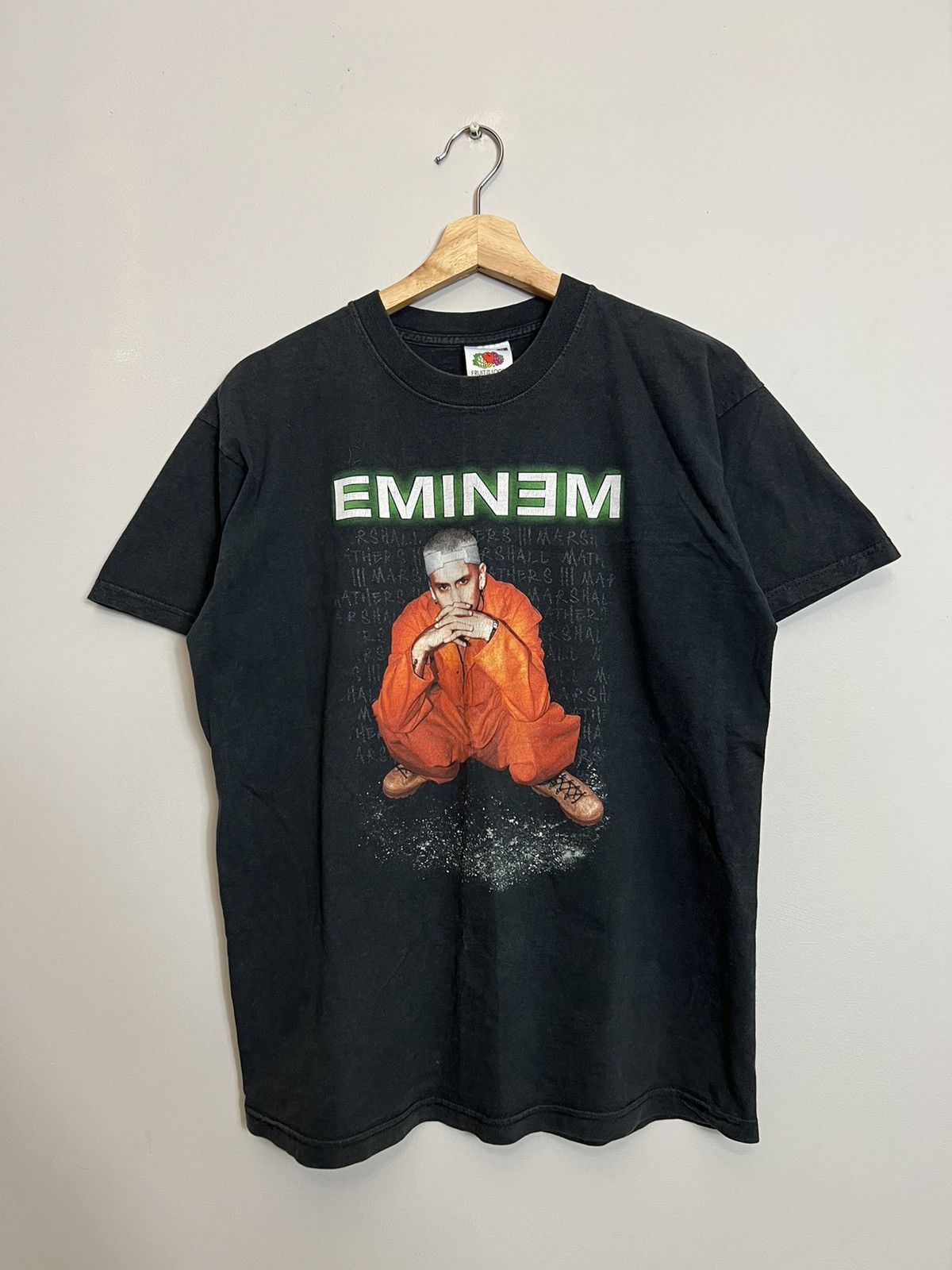 Eminem × Rap Tees × Vintage Rare Vintage Y2K Eminem Marshall Rap 