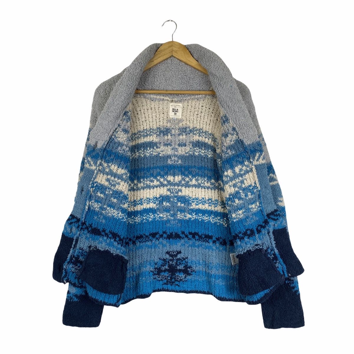Billabong × Vintage Vintage BILLABONG Surfboard Surfing Navajo Knitwear Sweater Size US S / EU 44-46 / 1 - 3 Thumbnail