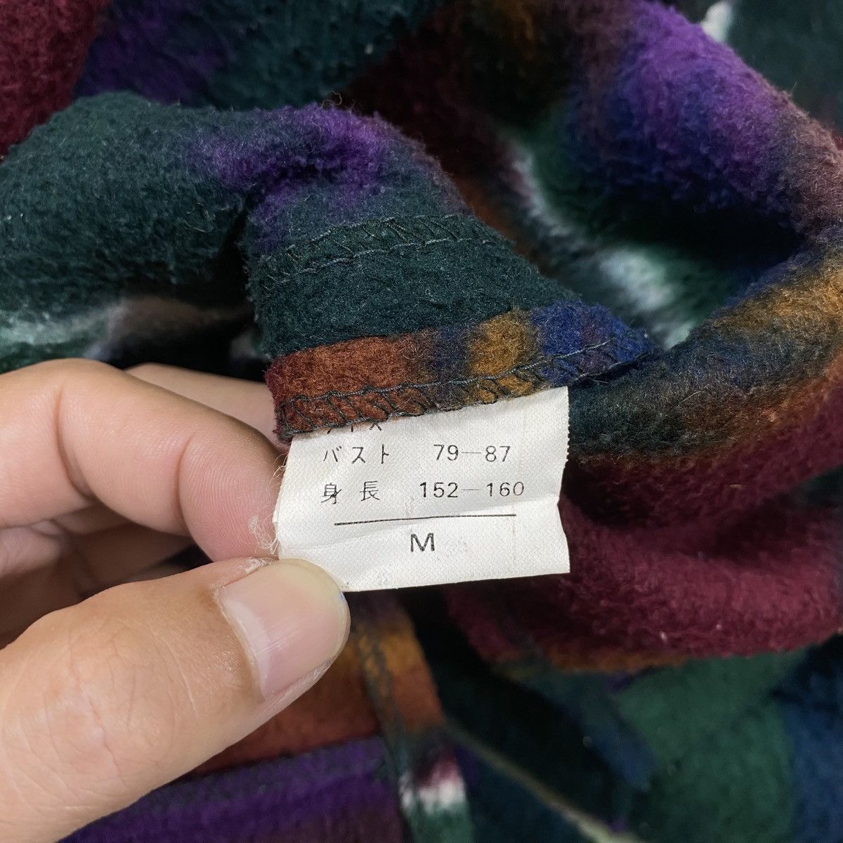 Vintage Vintage NAVAJO NATIVE Design Fleece Shirts Long Sleeve Size US M / EU 48-50 / 2 - 7 Thumbnail
