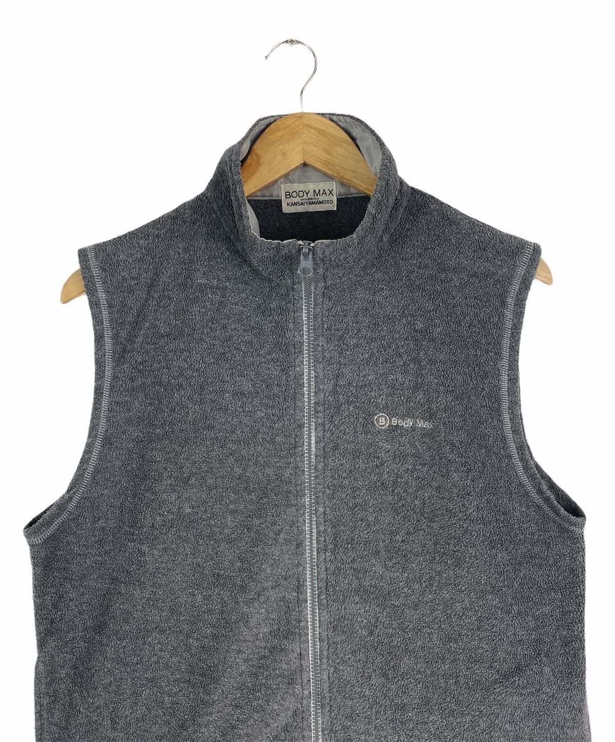 Japanese Brand × Kansai Yamamoto × Vintage Vintage Body Max KANSAI YAMAMOTO Japanese Fleece Vest Jacket Size US M / EU 48-50 / 2 - 3 Thumbnail