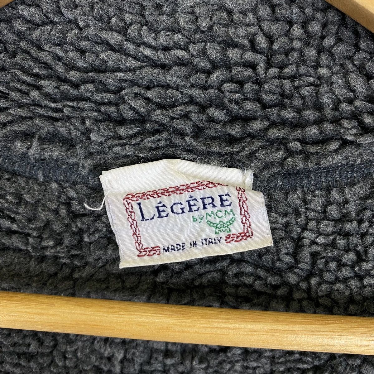 MCM × Vintage Vintage MCM LEGERE Italy Small Logo Zipper Vest Jacket Size US M / EU 48-50 / 2 - 7 Thumbnail