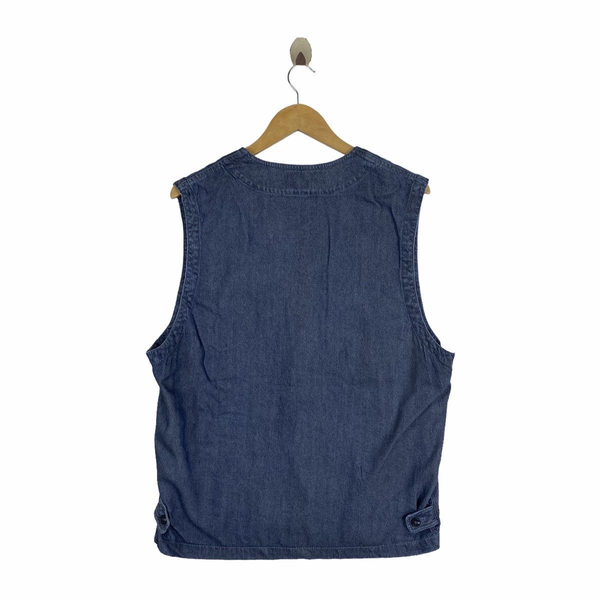 MCM × Vintage Vintage MCM LEGERE Italy Small Logo Vest Jacket Sleeveless Size US L / EU 52-54 / 3 - 2 Thumbnail