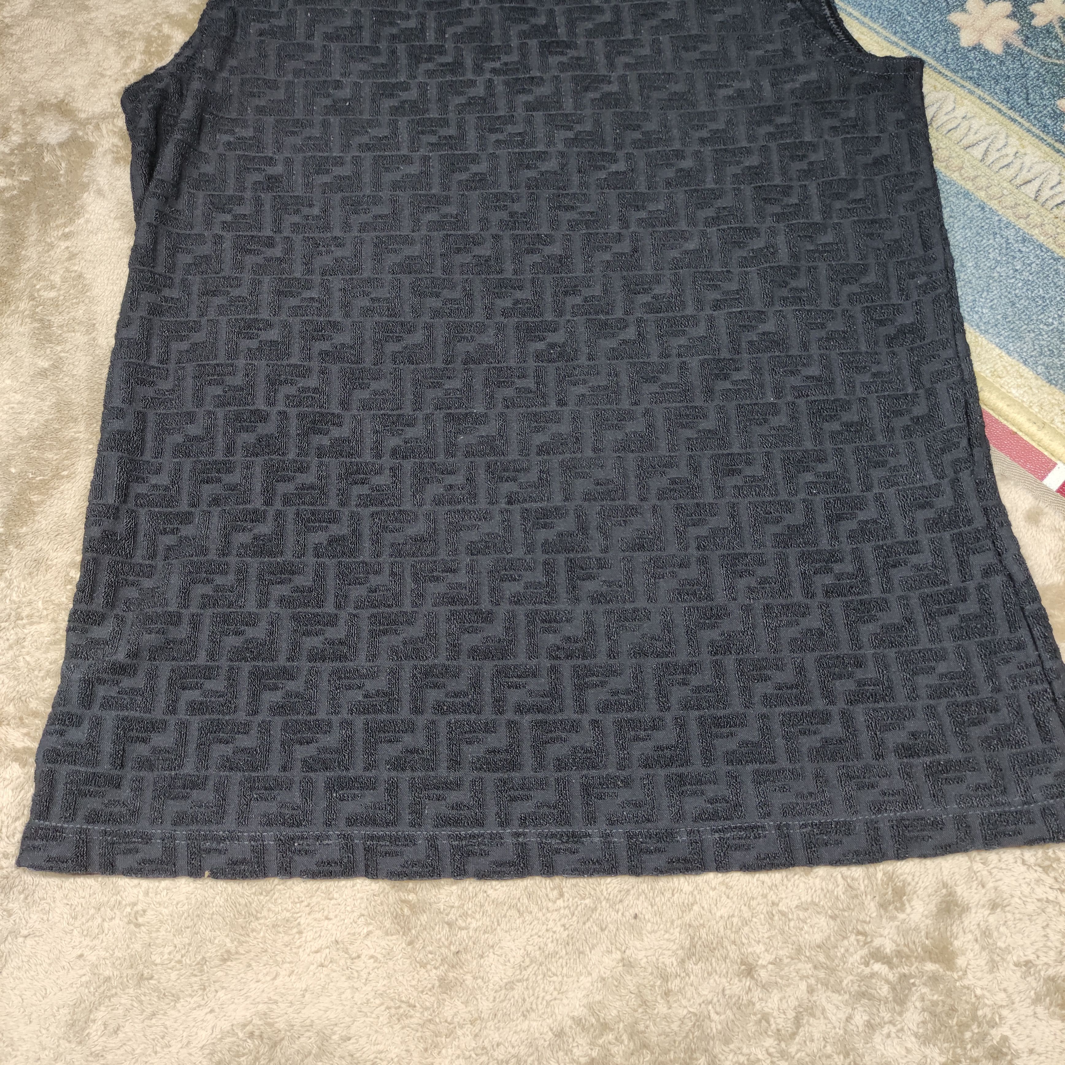 Fendi a77 FENDI monogram Tanktop Size US S / EU 44-46 / 1 - 4 Thumbnail