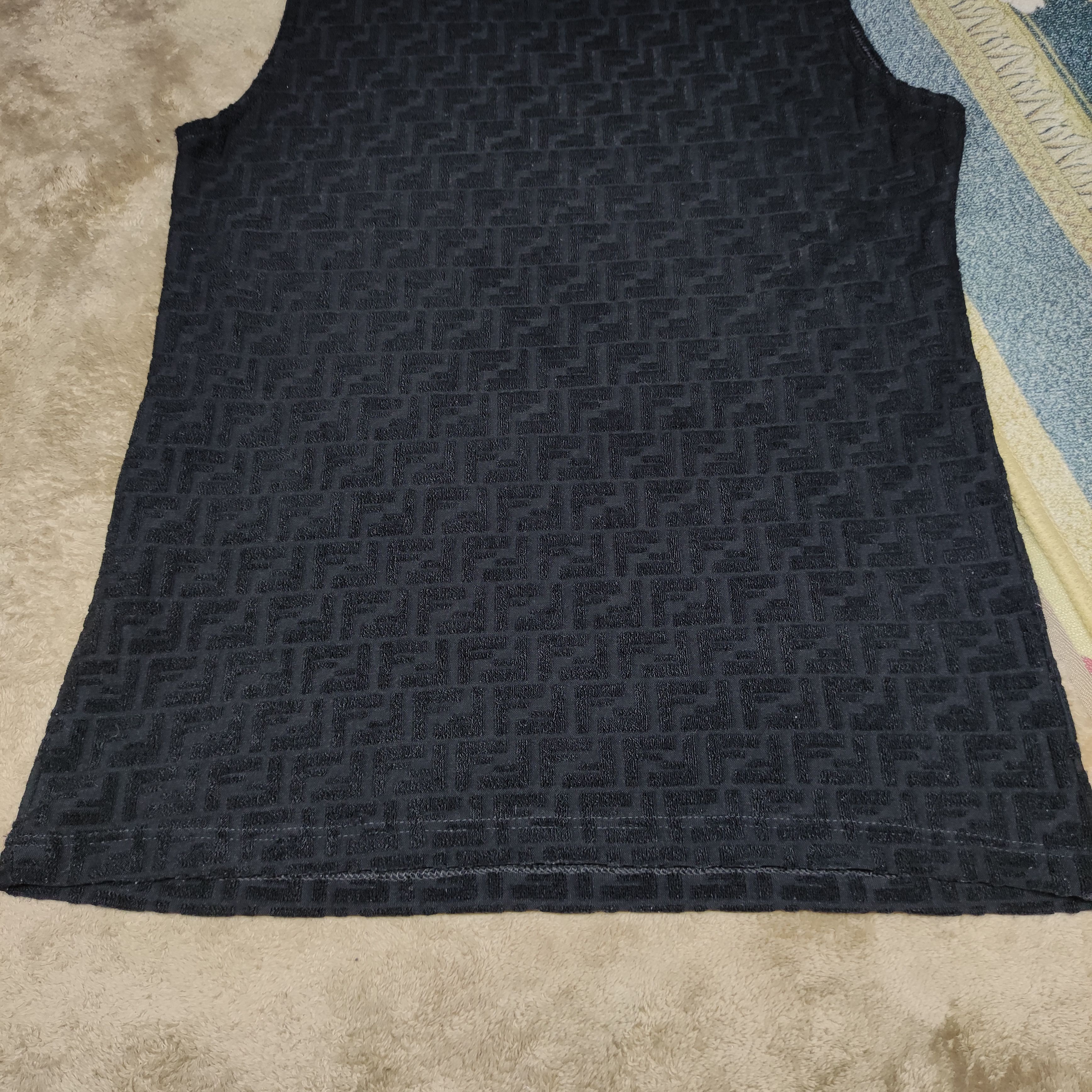 Fendi a77 FENDI monogram Tanktop Size US S / EU 44-46 / 1 - 7 Thumbnail