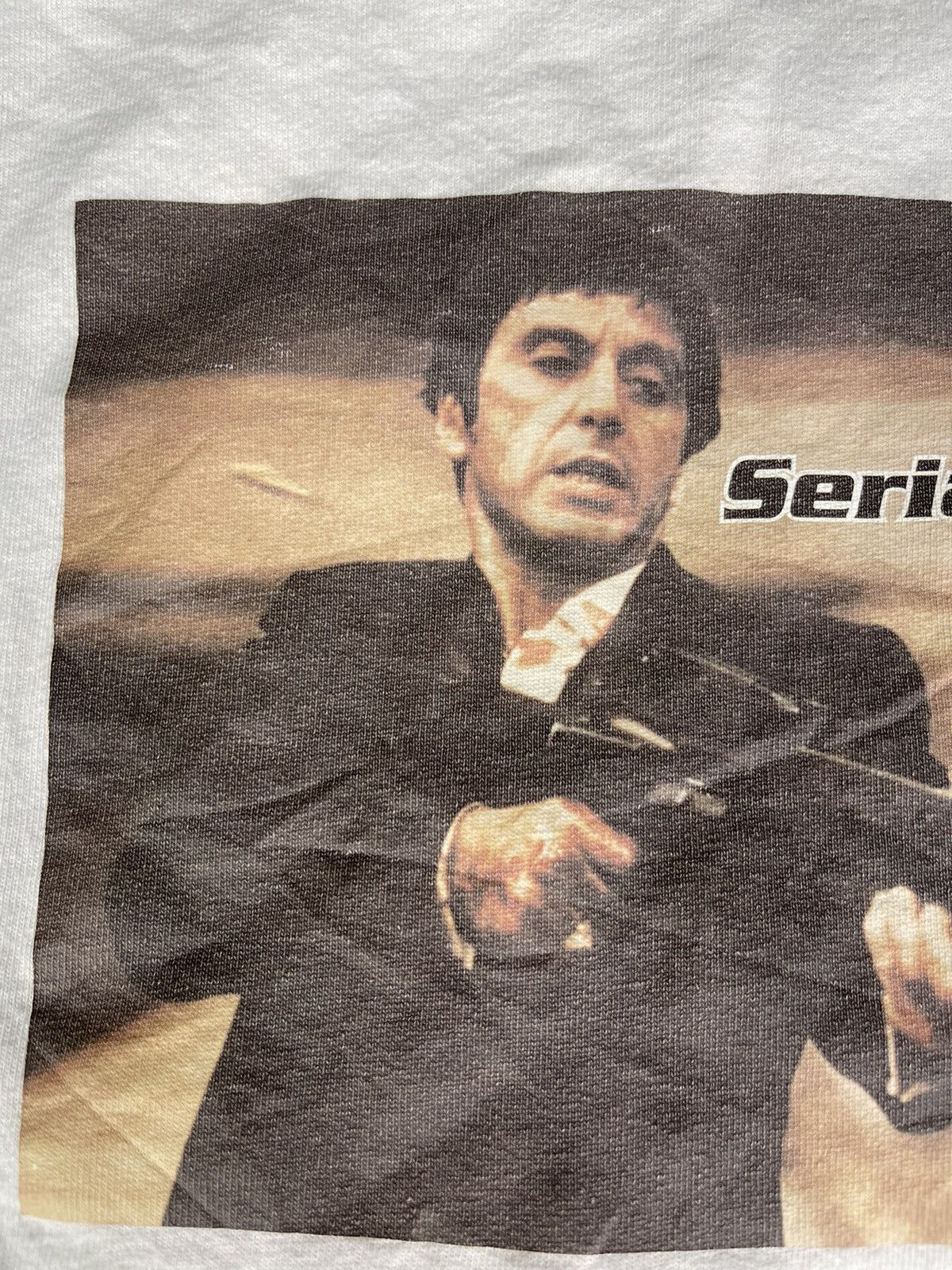 Vintage Rare Vintage Serial Killer Scarface Movie Tee Size US XL / EU 56 / 4 - 4 Thumbnail