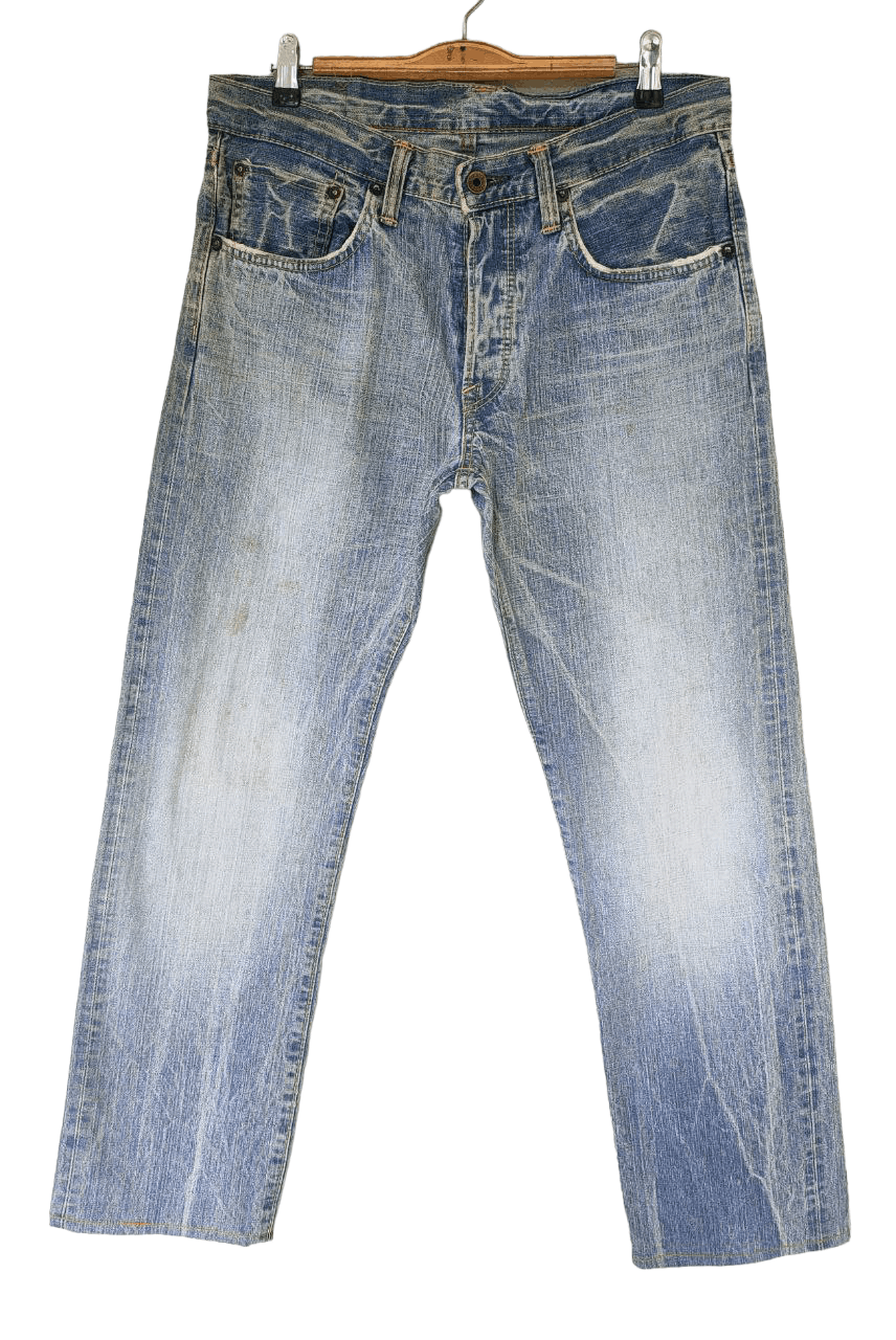 image of Vintage Edwin 505 Selvedge Denim in Blue, Men's (Size 33)