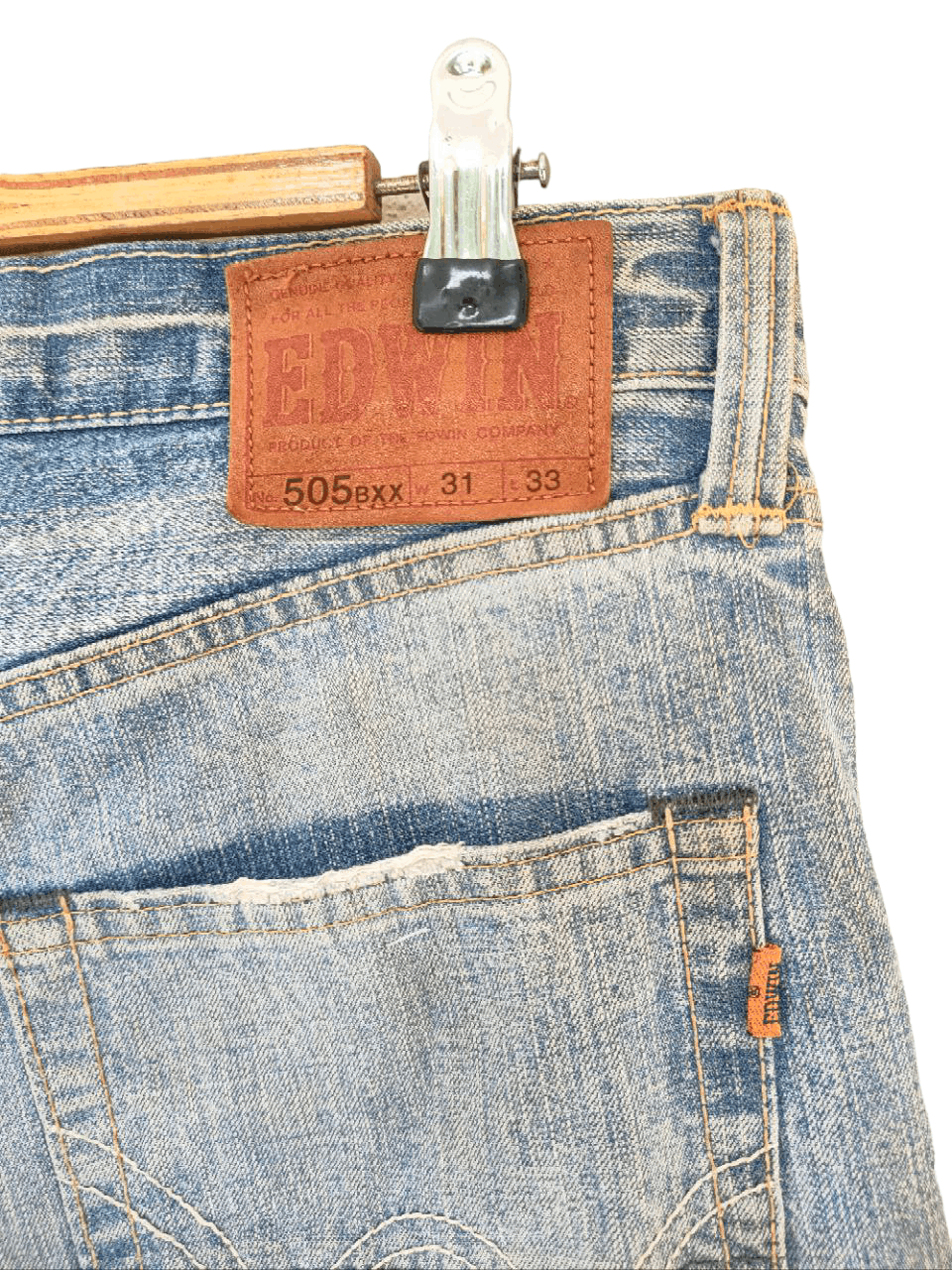 Edwin Vintage Edwin 505 Selvedge Redline Denim Size US 33 - 7 Thumbnail